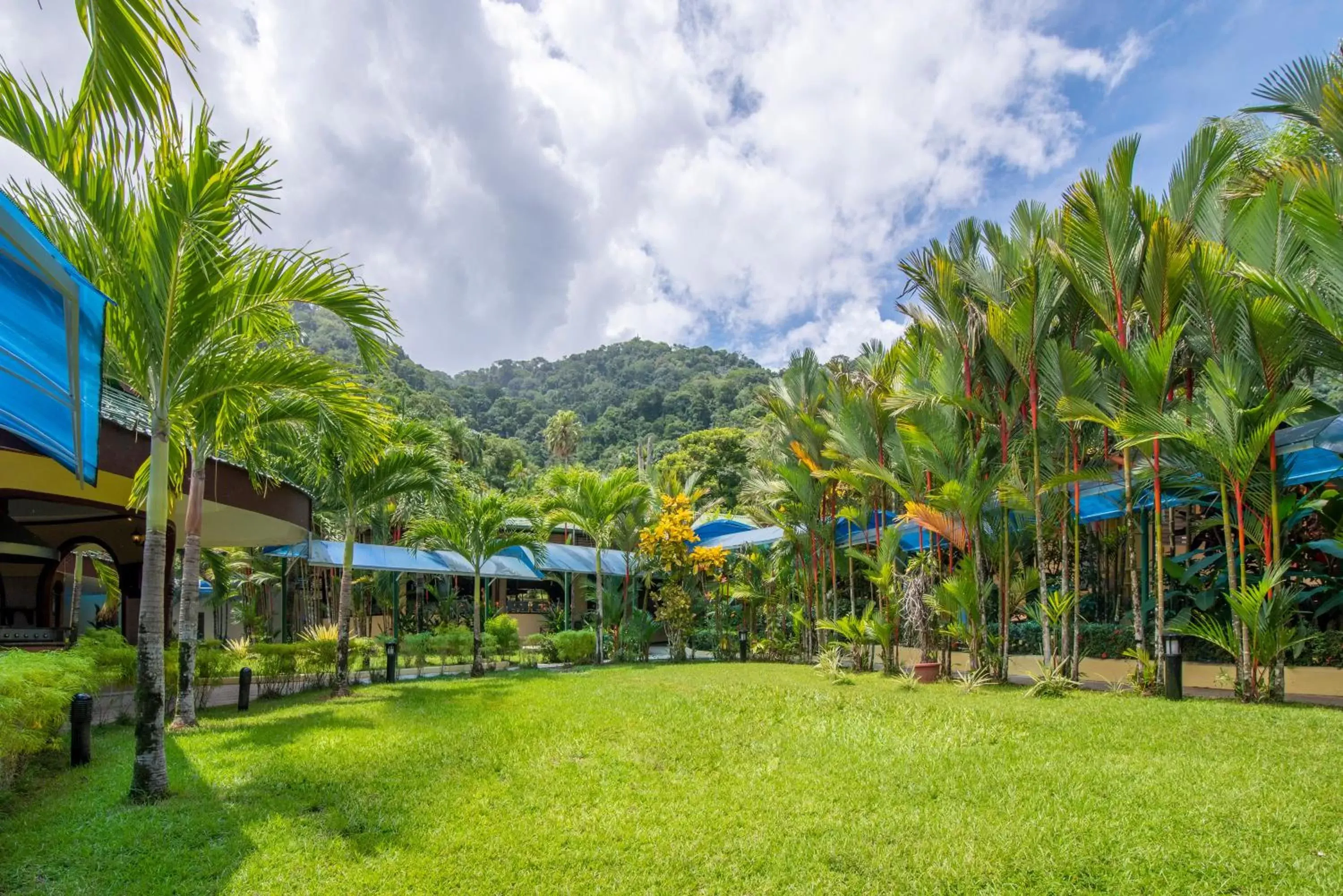 Garden in Hotel Casa Roland Golfito Resort