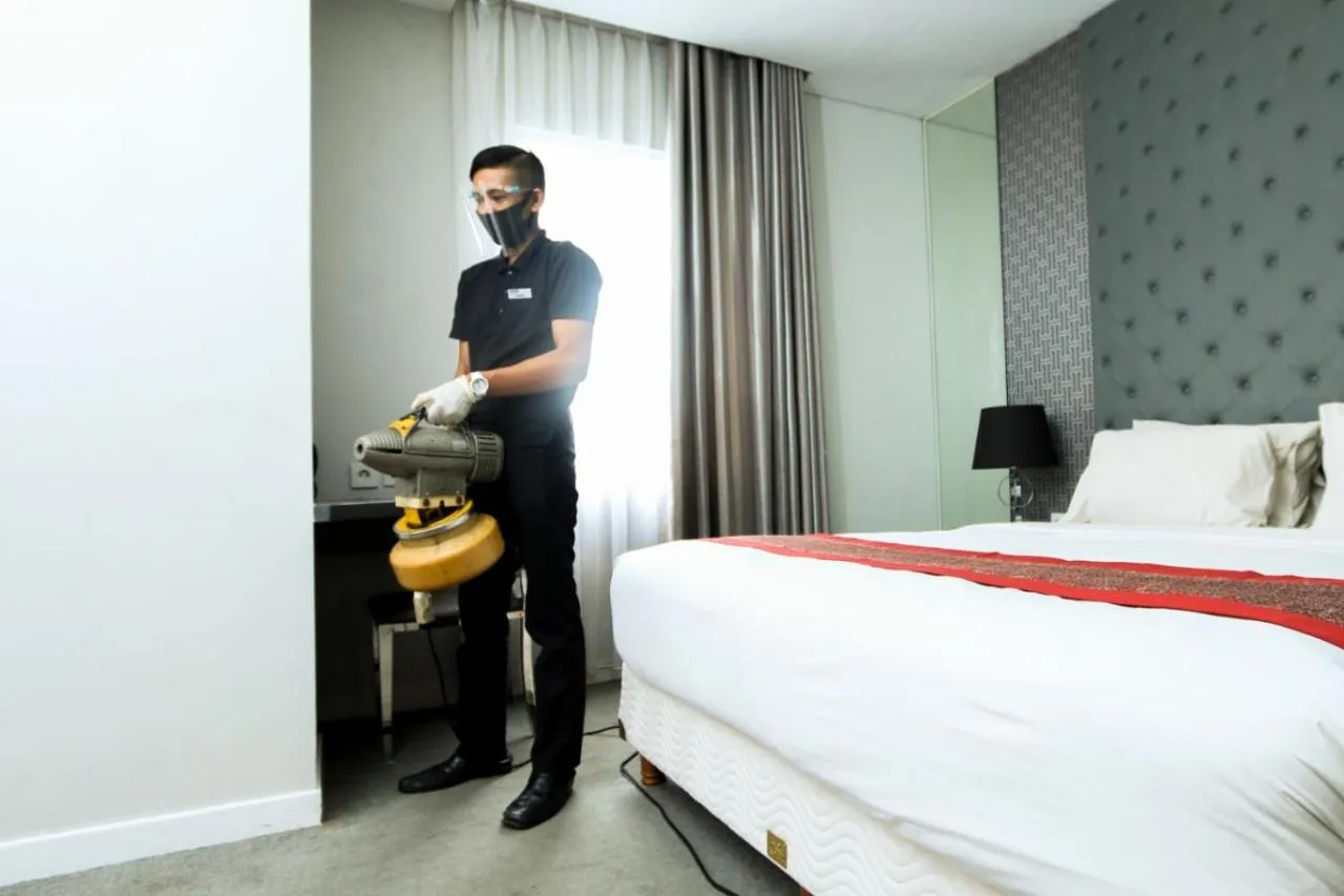 Bed in Serela Cihampelas by KAGUM Hotels