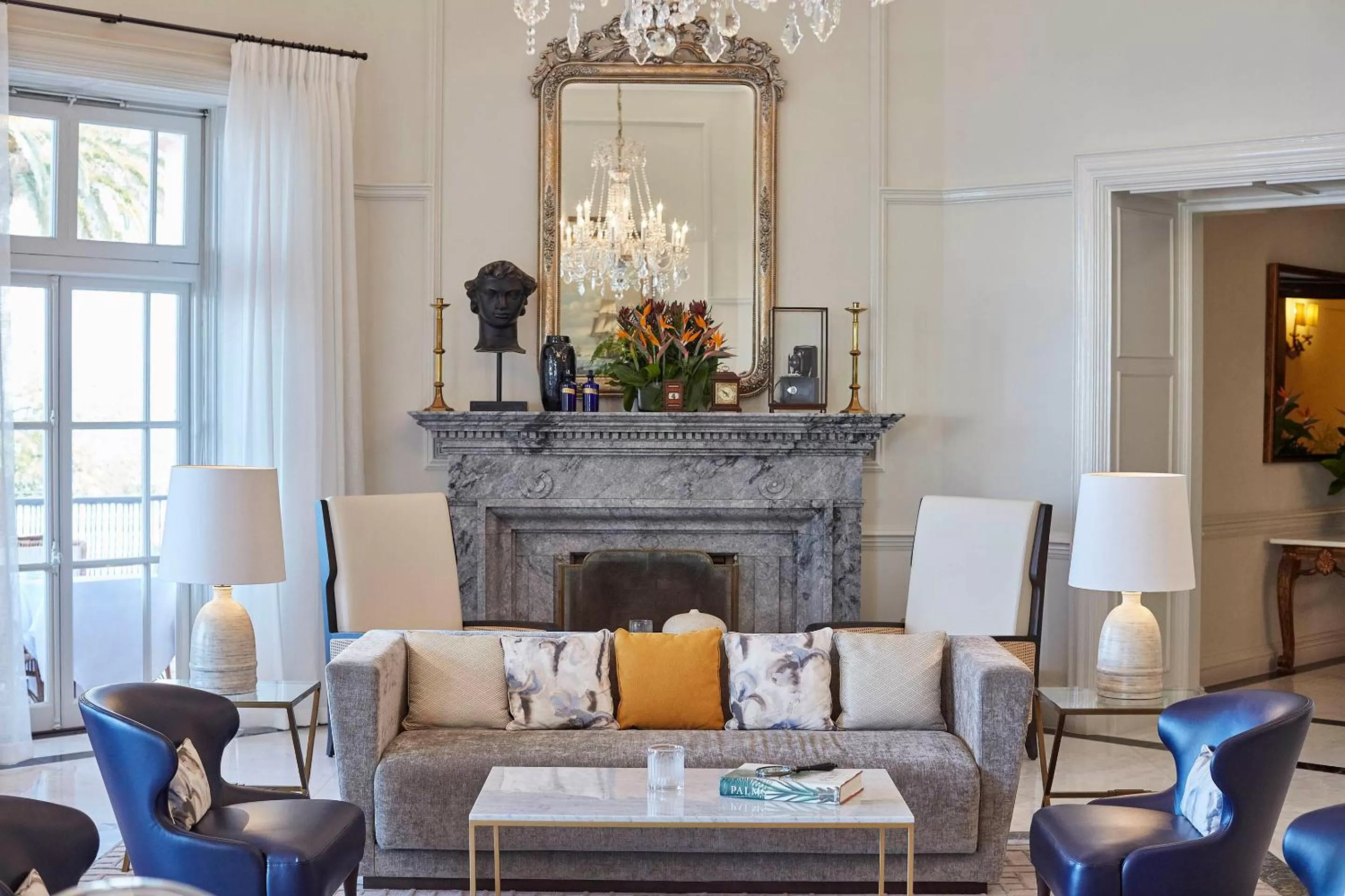 Lobby or reception in Reid's Palace, A Belmond Hotel, Madeira