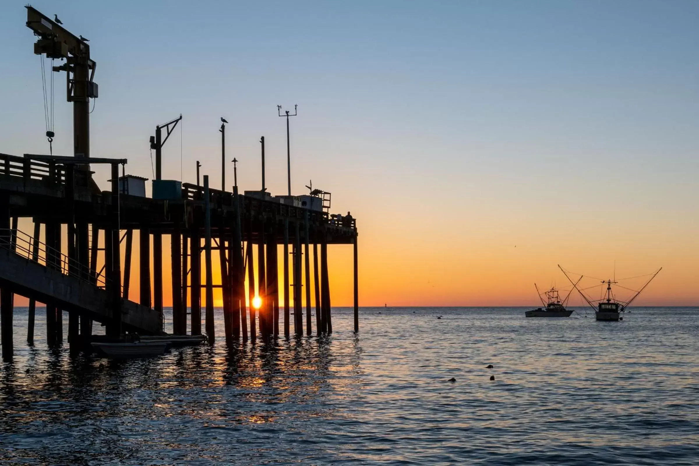 Sunrise/Sunset in Wharf Master's Inn