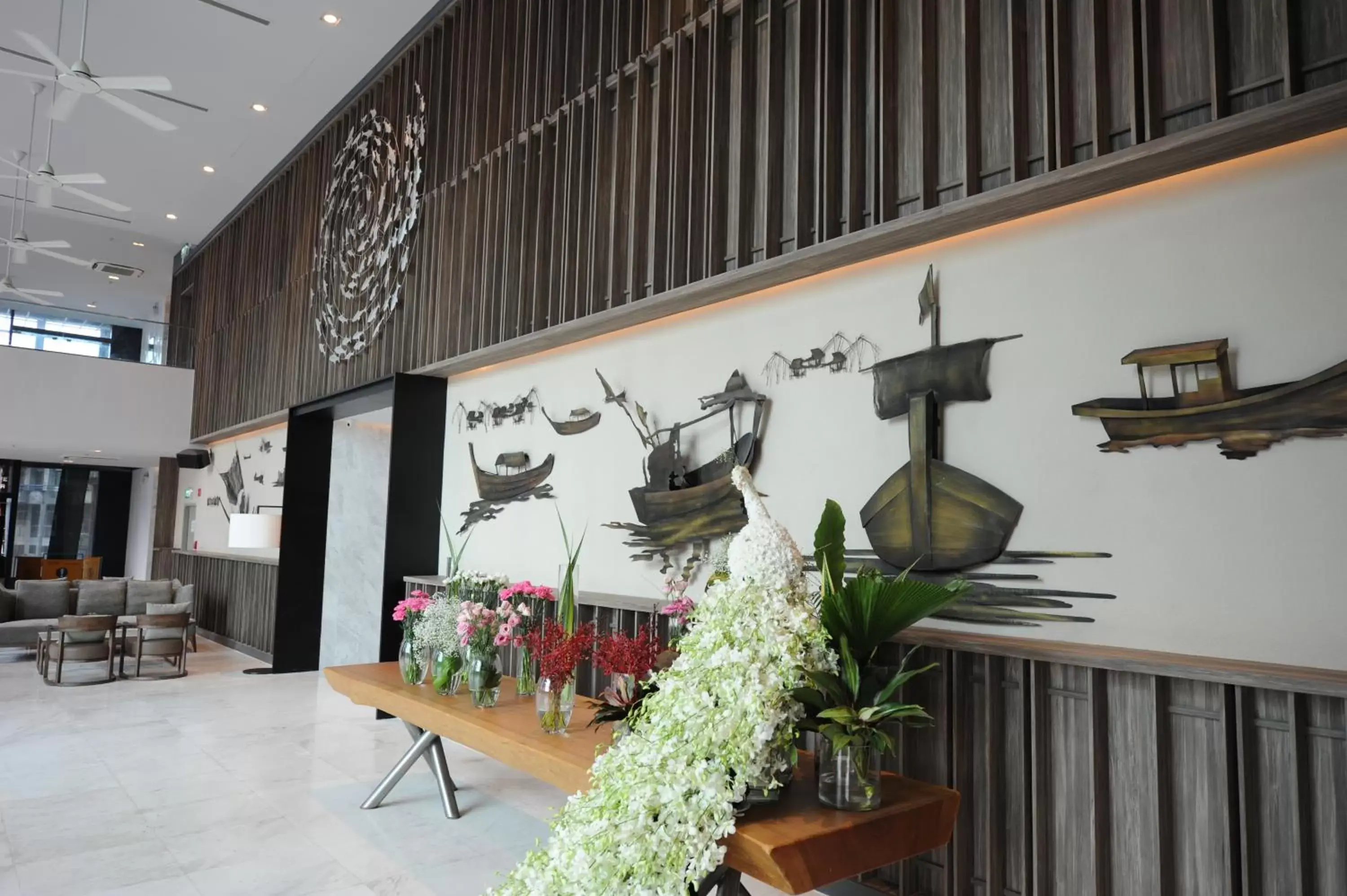 Lobby or reception in Oakwood Hotel & Residence Sriracha - SHA Extra Plus