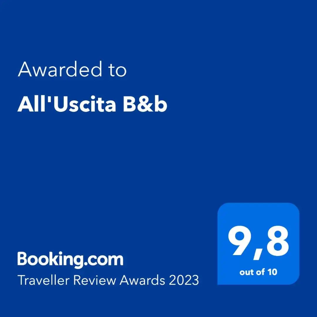 Logo/Certificate/Sign/Award in All'Uscita B&b