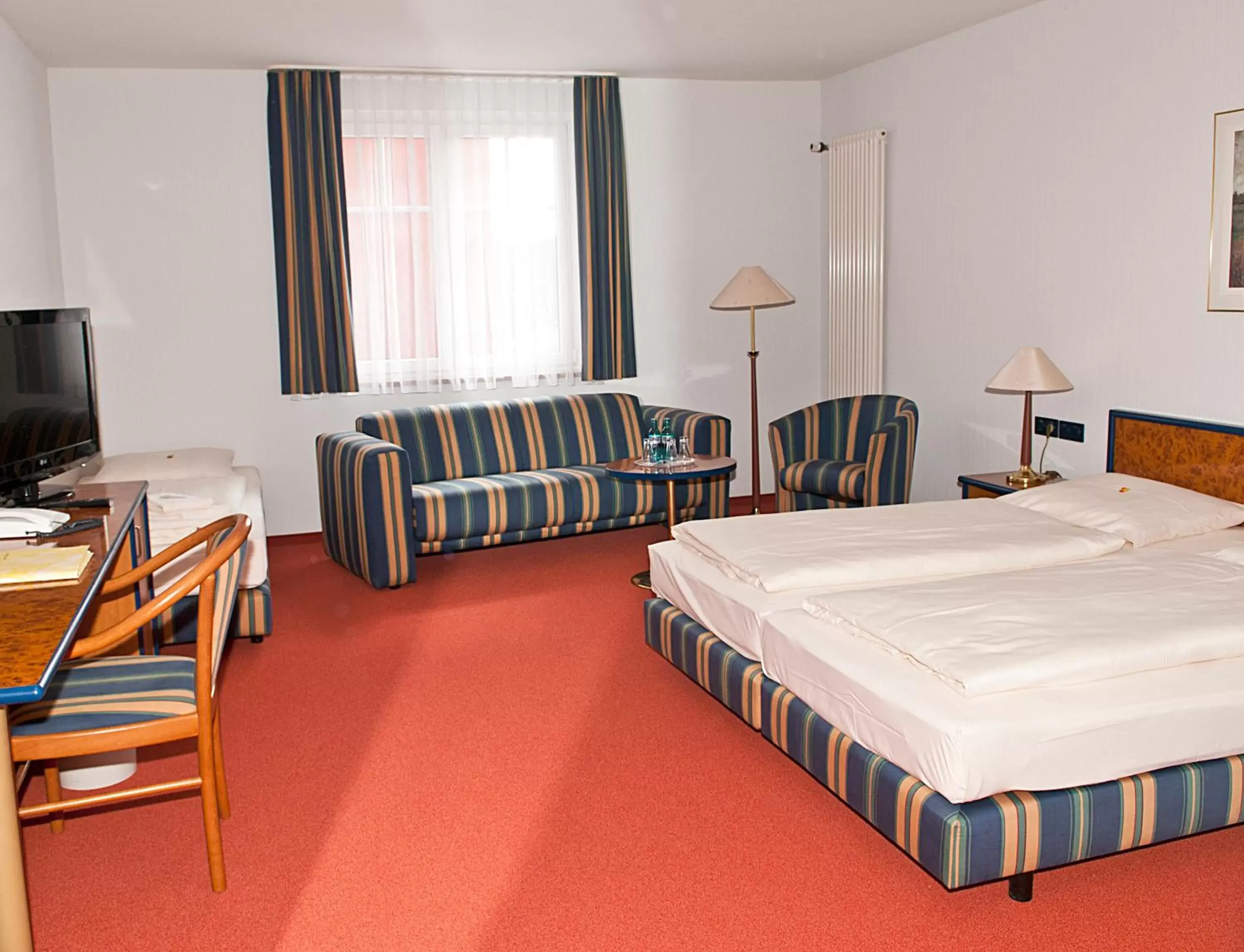 Photo of the whole room, Bed in Hotel Falkenstein