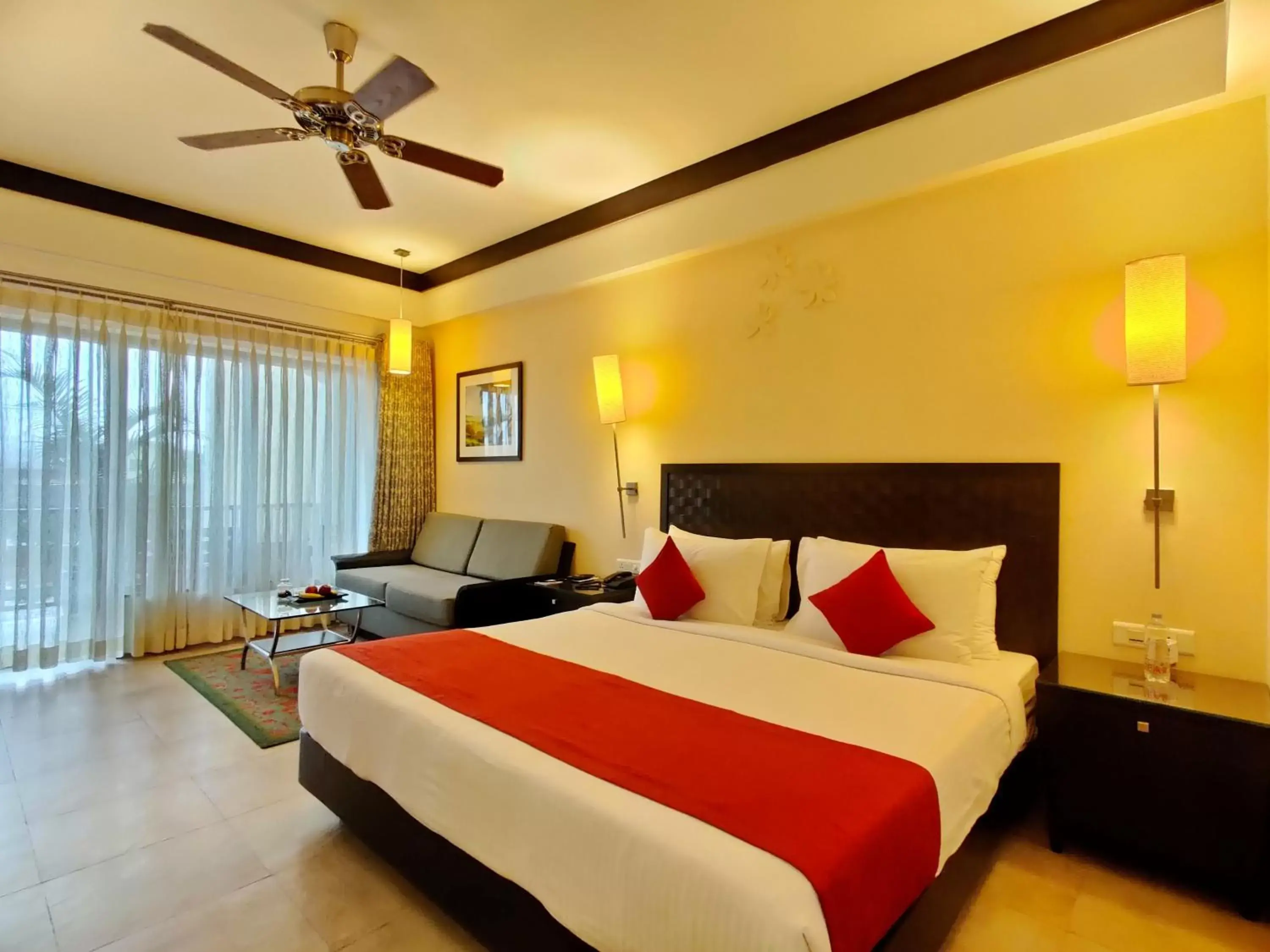 Bed in Fariyas Resort Lonavala