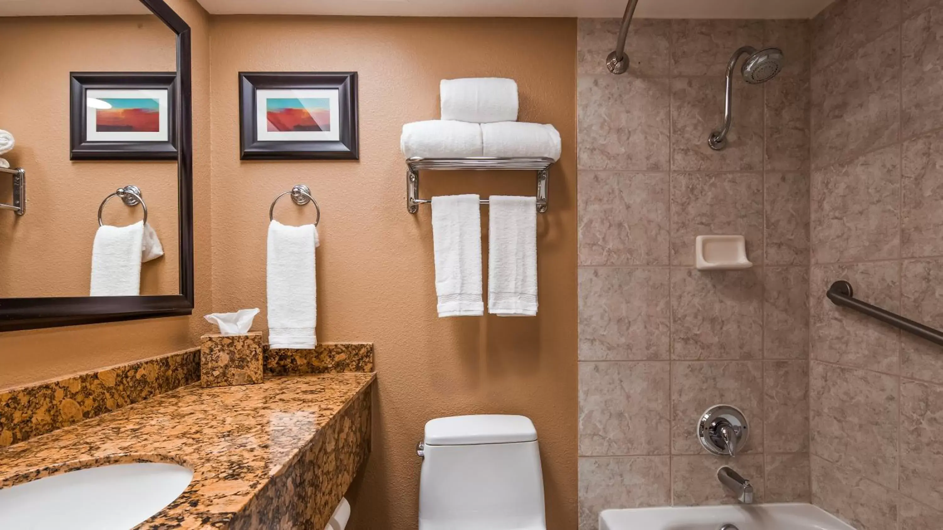 Bathroom in Best Western Plus Casino Royale - Center Strip