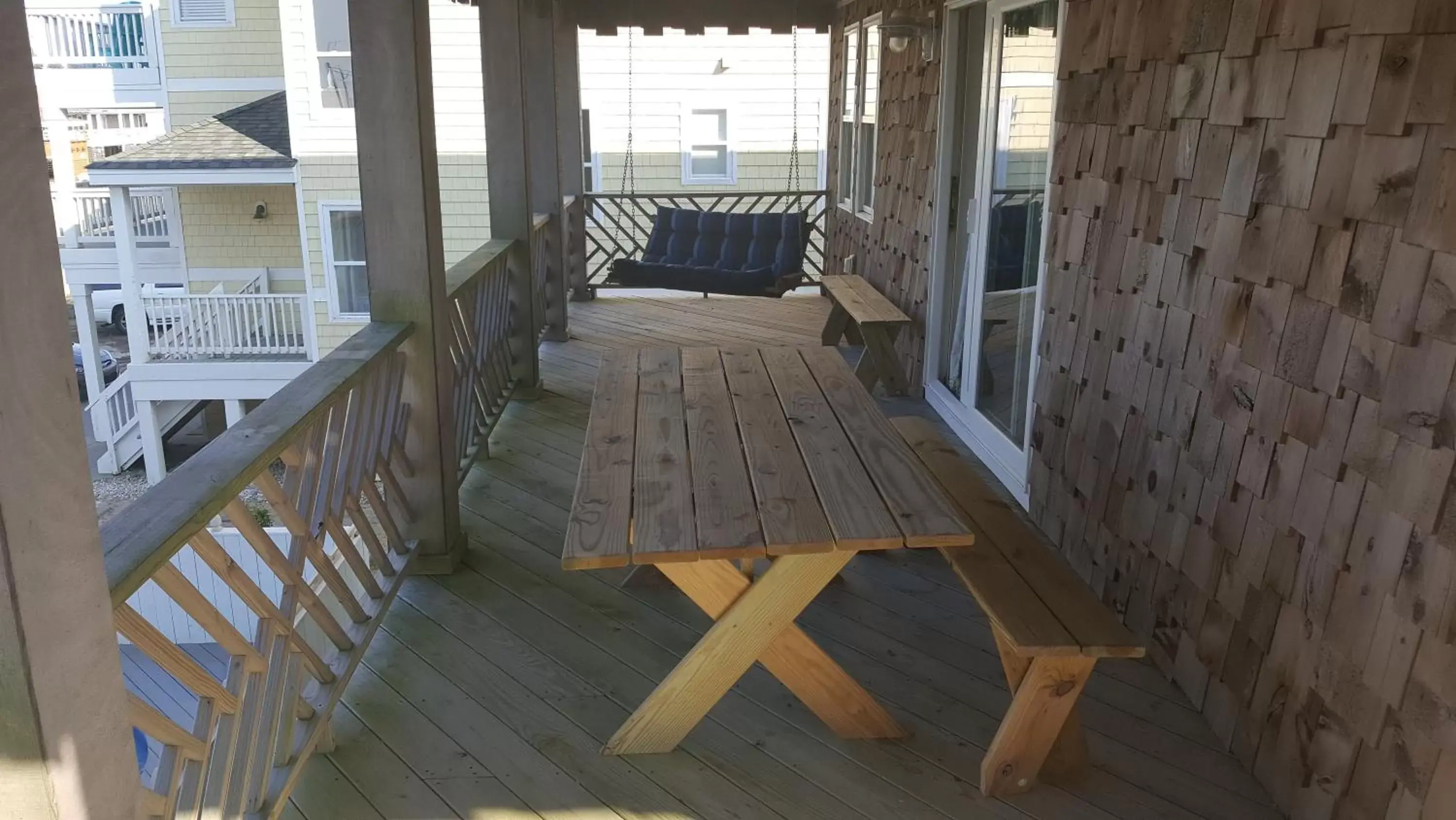 Patio, Balcony/Terrace in Pierhouse Bed & Breakfast