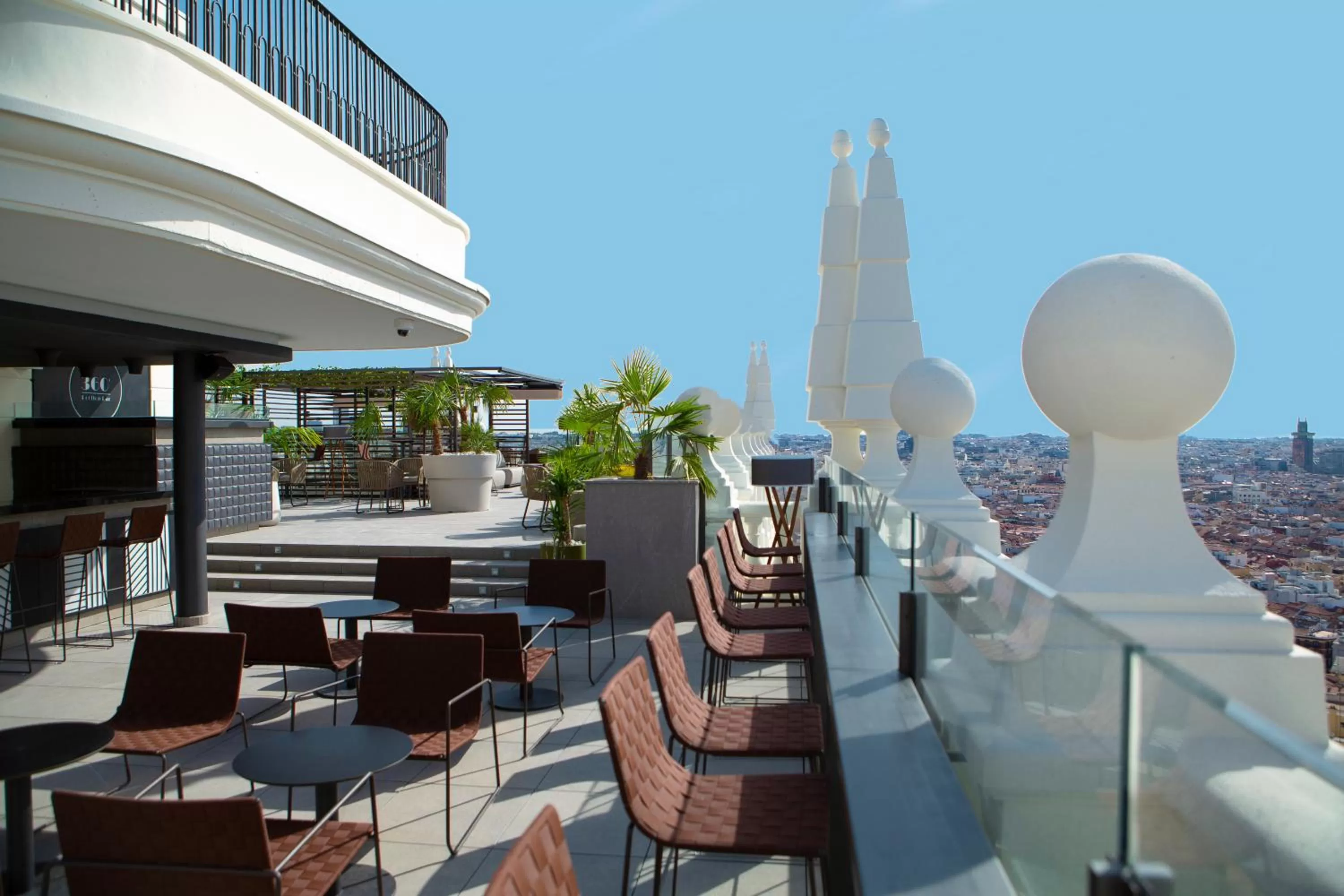 Balcony/Terrace in Riu Plaza España