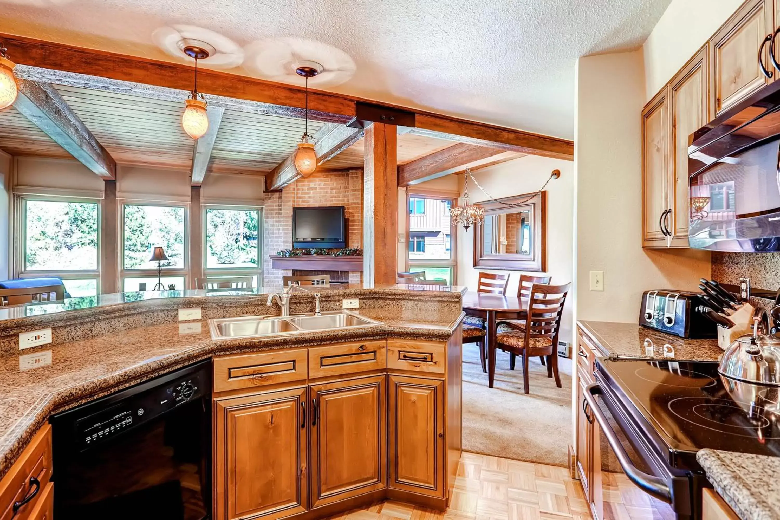 Kitchen or kitchenette, Kitchen/Kitchenette in The Lodge at Steamboat by Vacasa