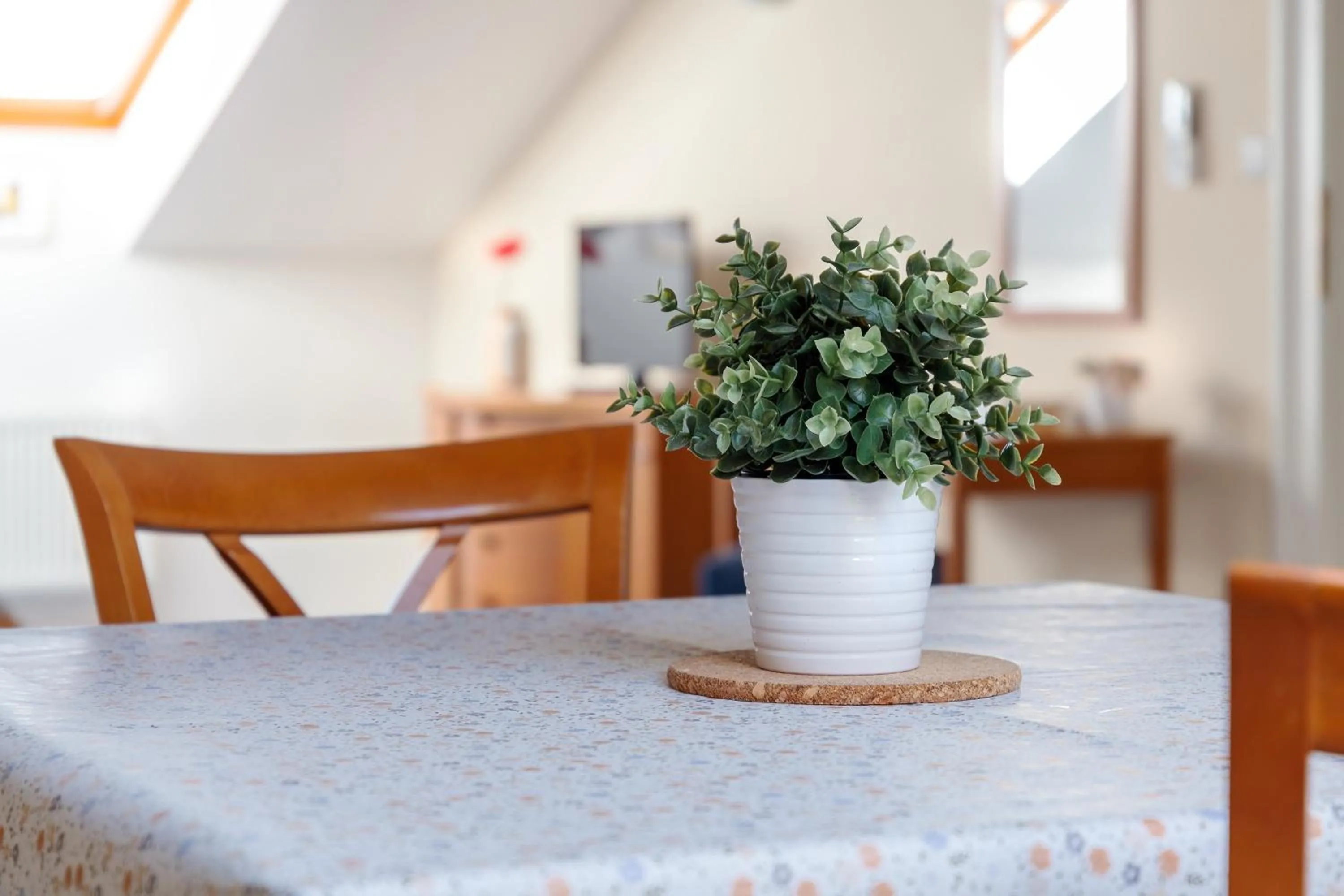 Dining area, Bed in Sibelius Apartments