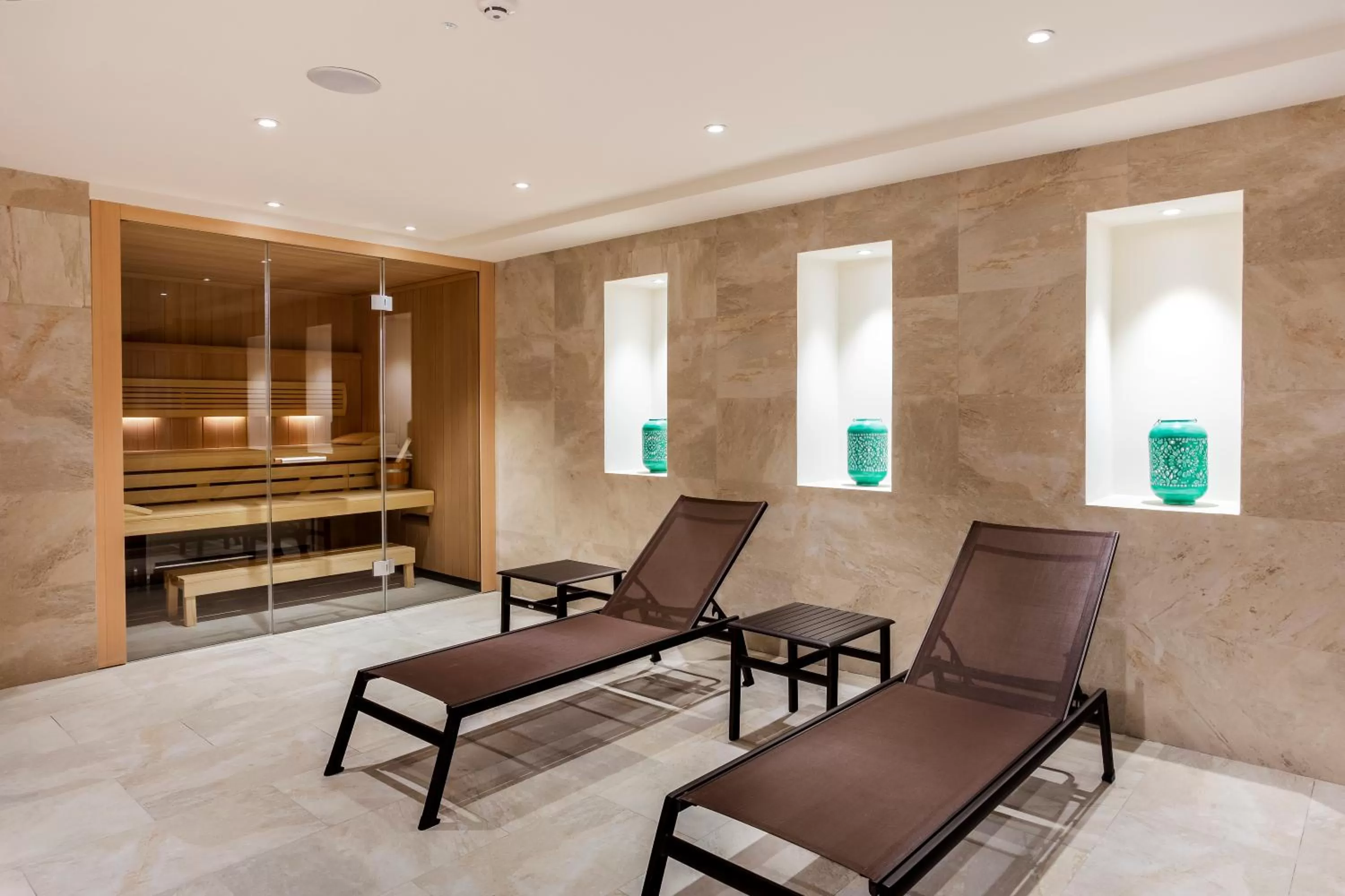 Sauna in Eurostars Puerta Real