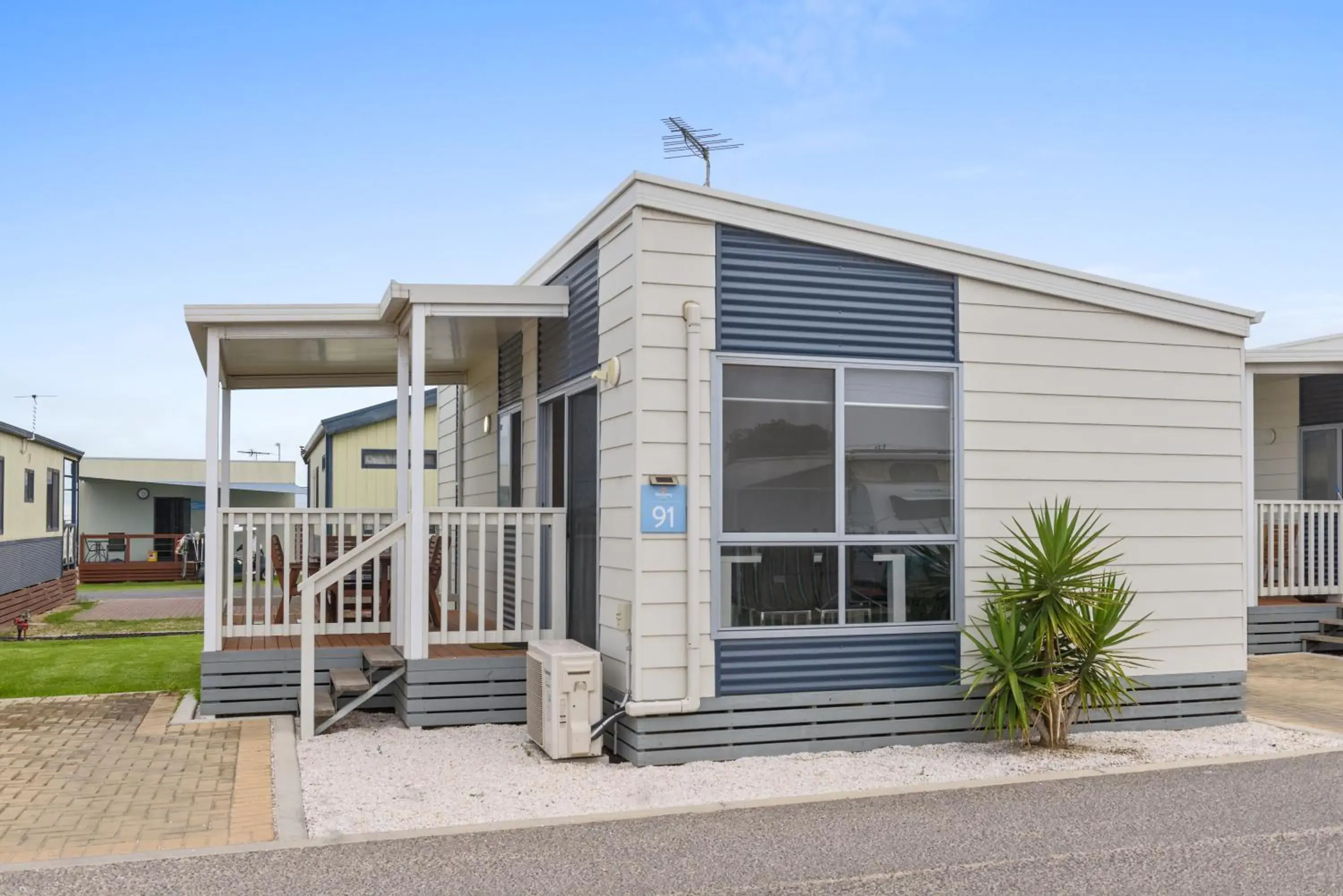 Deluxe Two-Bedroom Cabin - Sleeps 4 in Discovery Parks ? Adelaide Beachfront Deluxe Two-Bedroom Cabin - Sleeps 4 in Discovery Parks ? Adelaide Beachfront