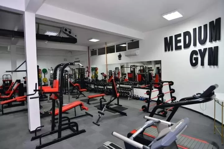 Fitness centre/facilities in Motel Medium