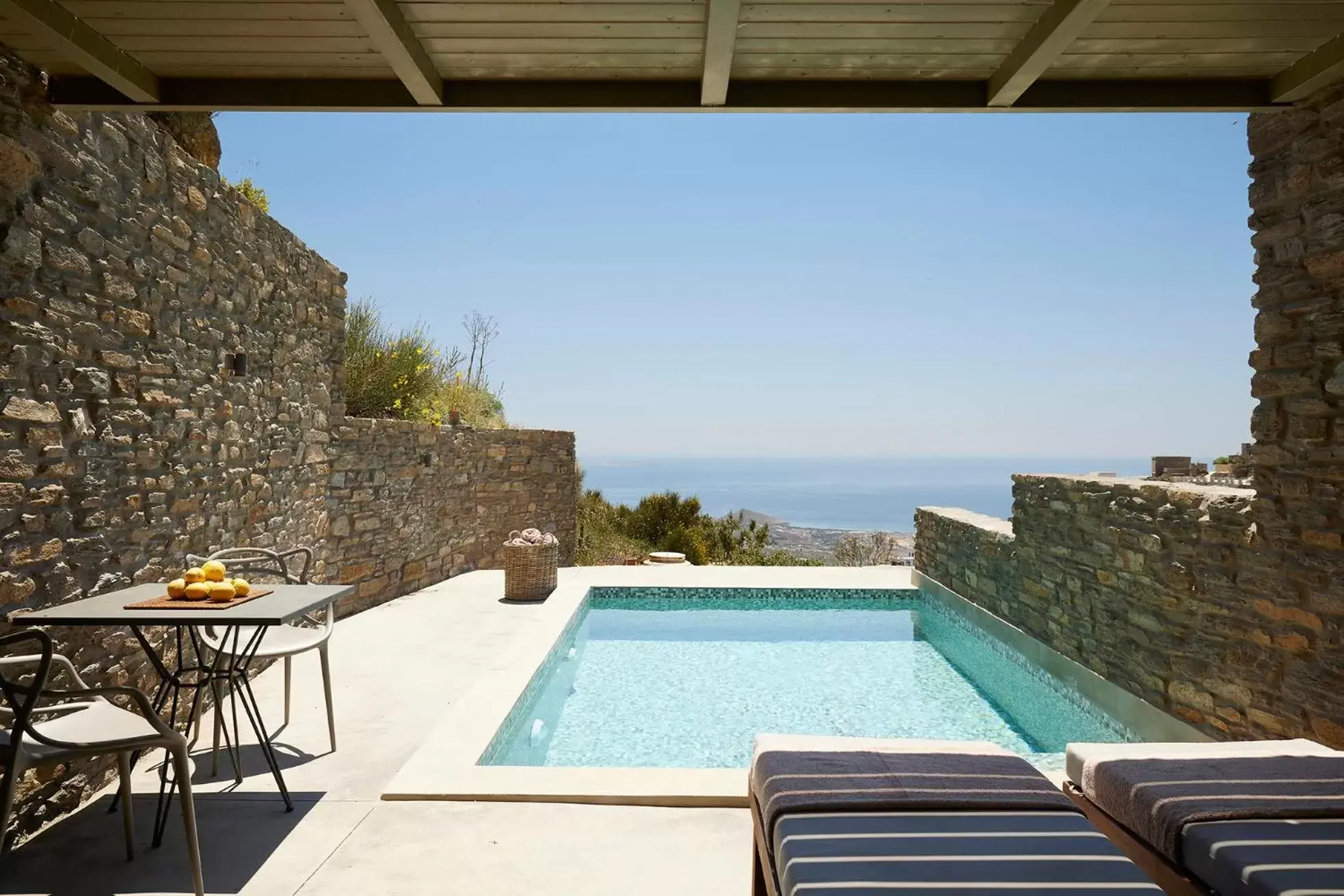 Swimming Pool in Aeolis Tinos Suites