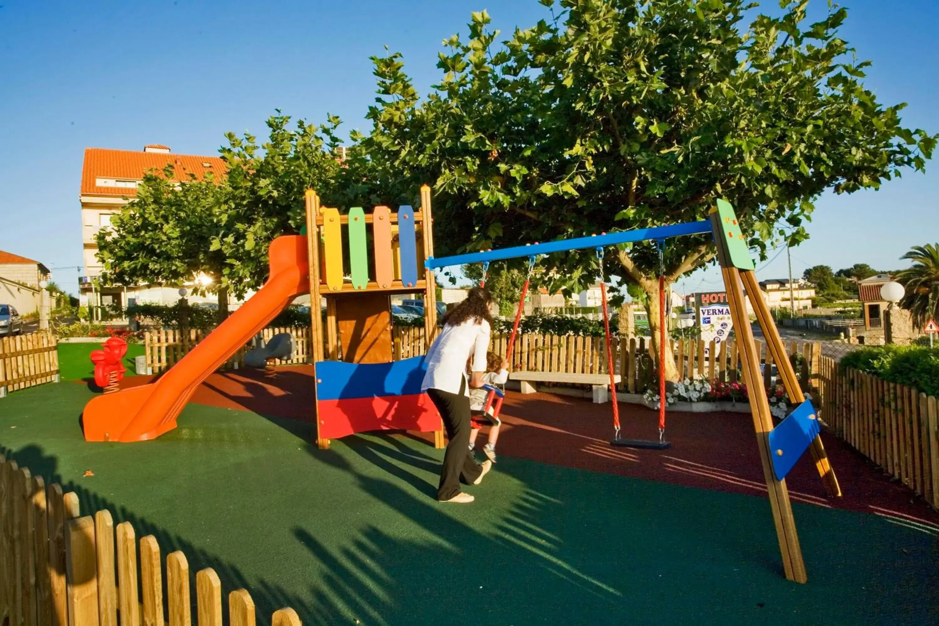 Children play ground, Children's Play Area in Hotel Oca Vermar