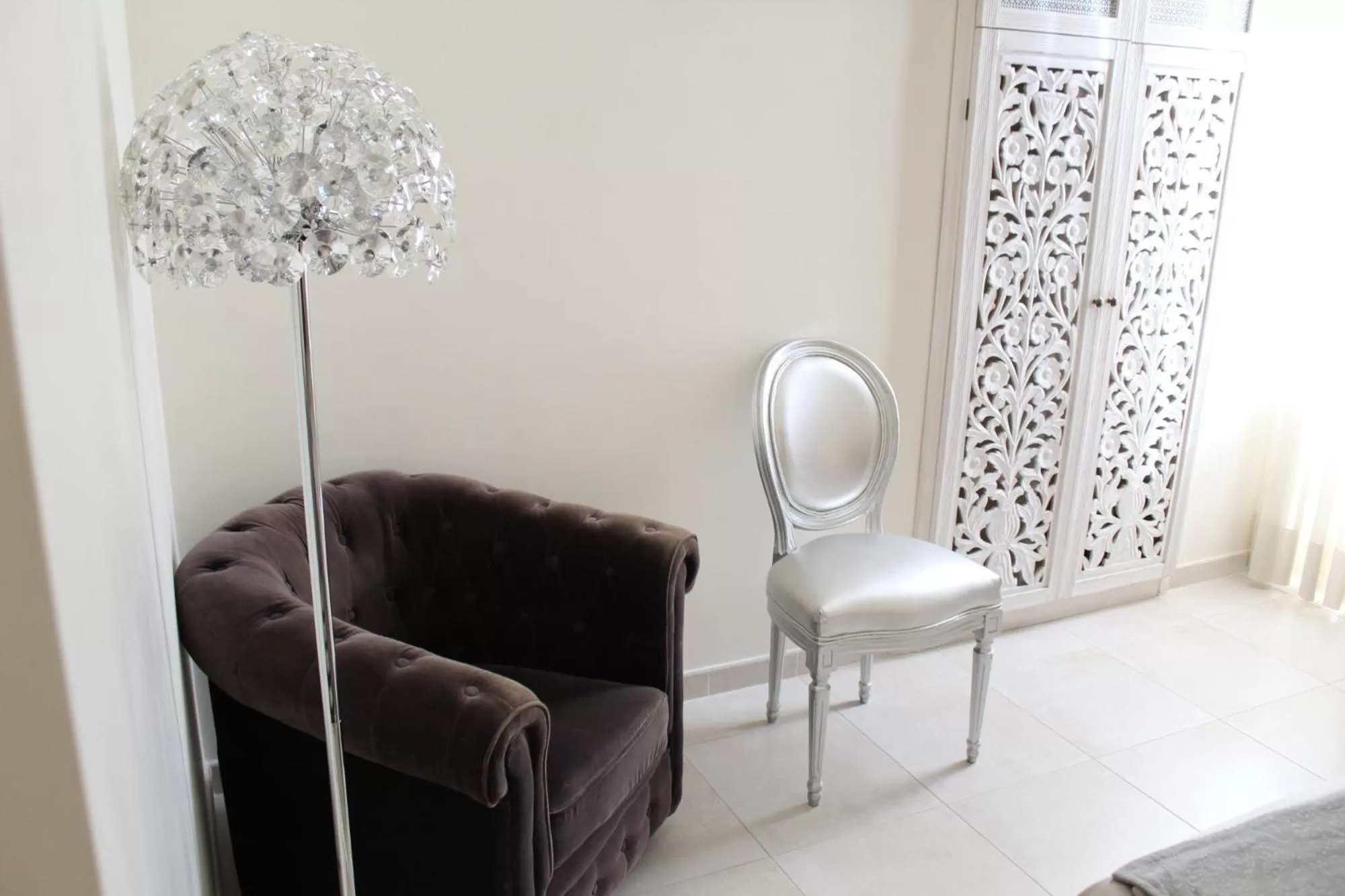 Decorative detail in La Civetta