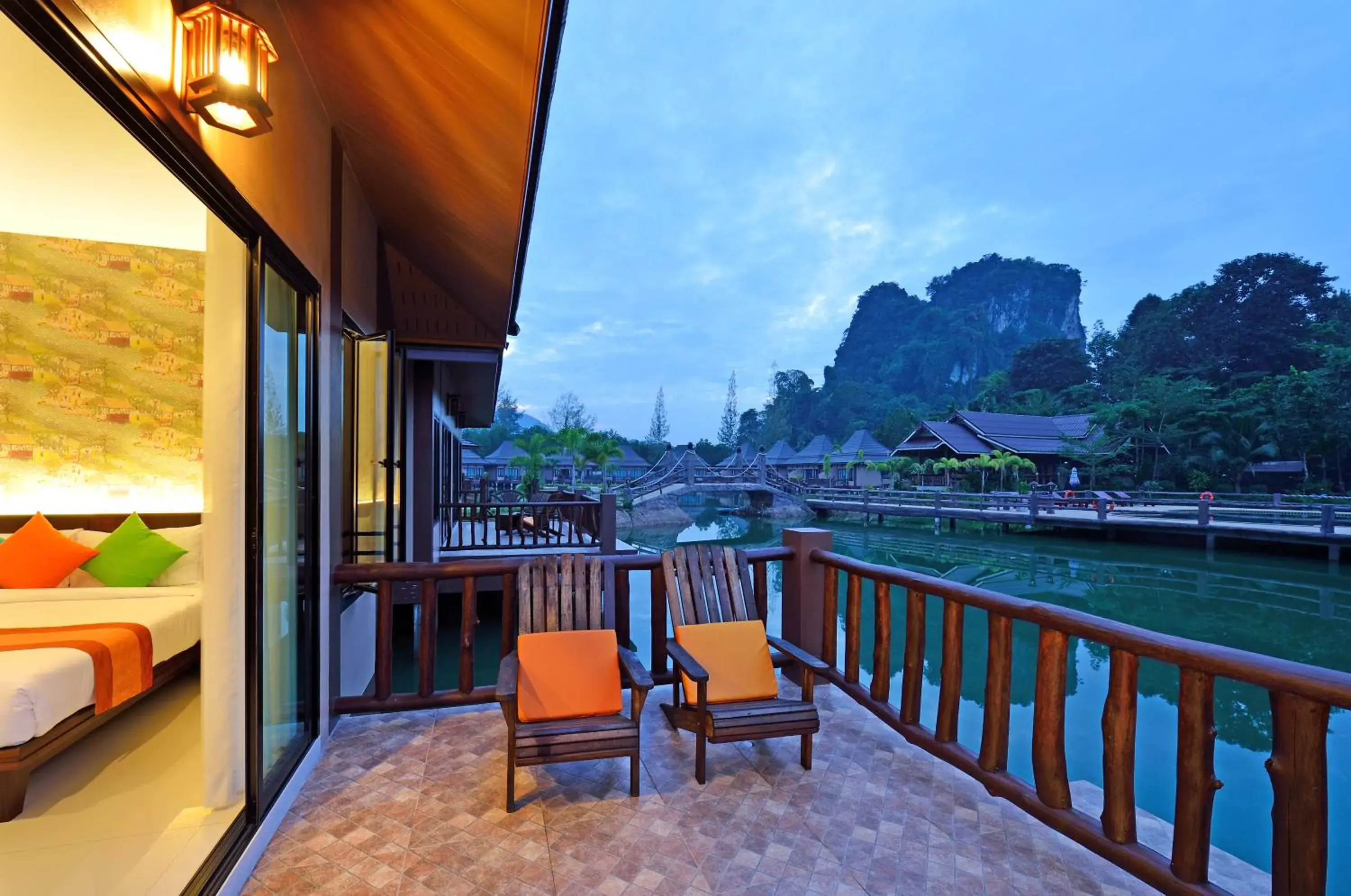 Balcony/Terrace in Poonsiri Resort Aonang-SHA Extra Plus -FREE SHUTTLE SERVICE TO THE BEACH