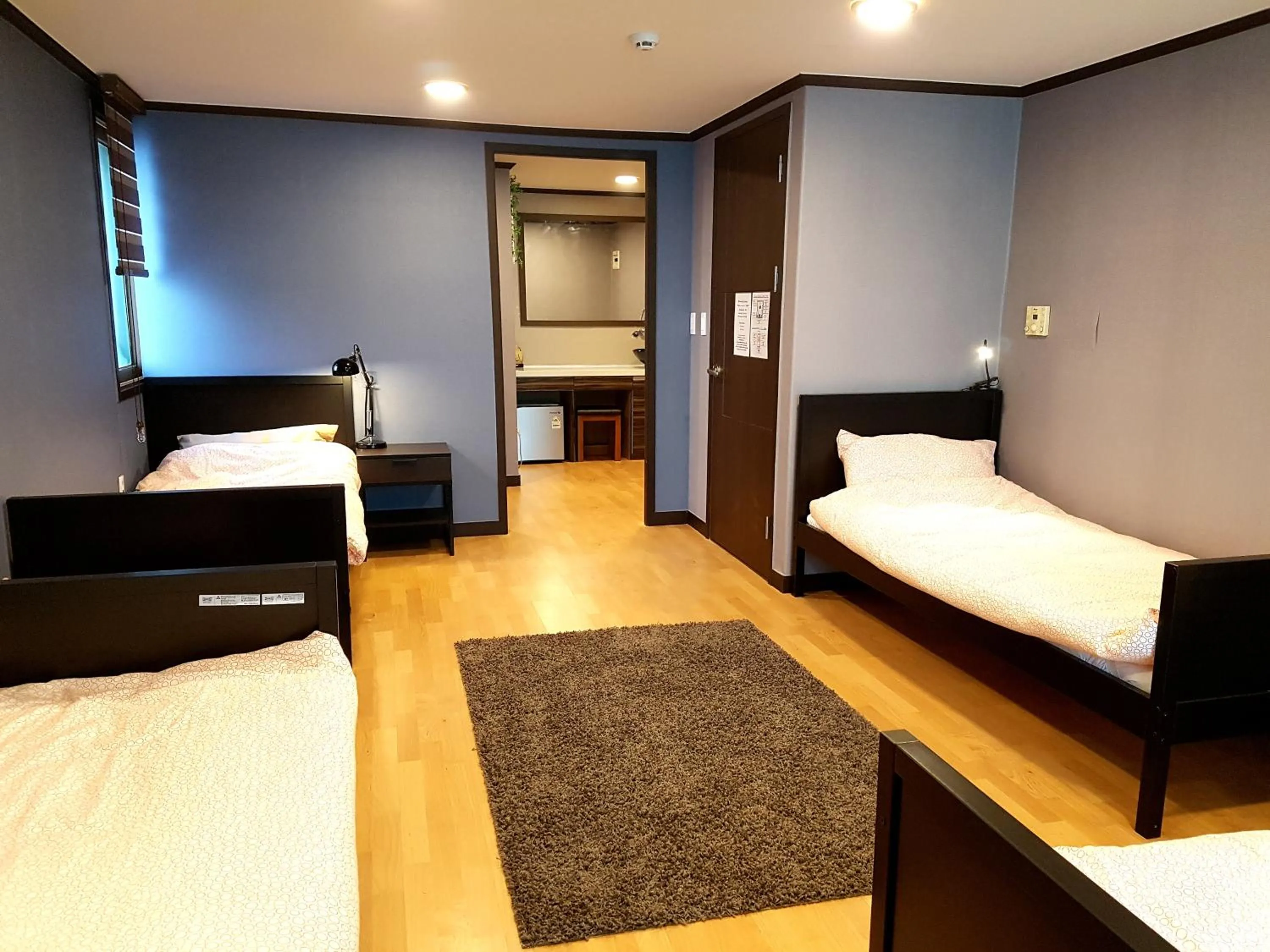 Bed in Forêt Guest House Gangnam