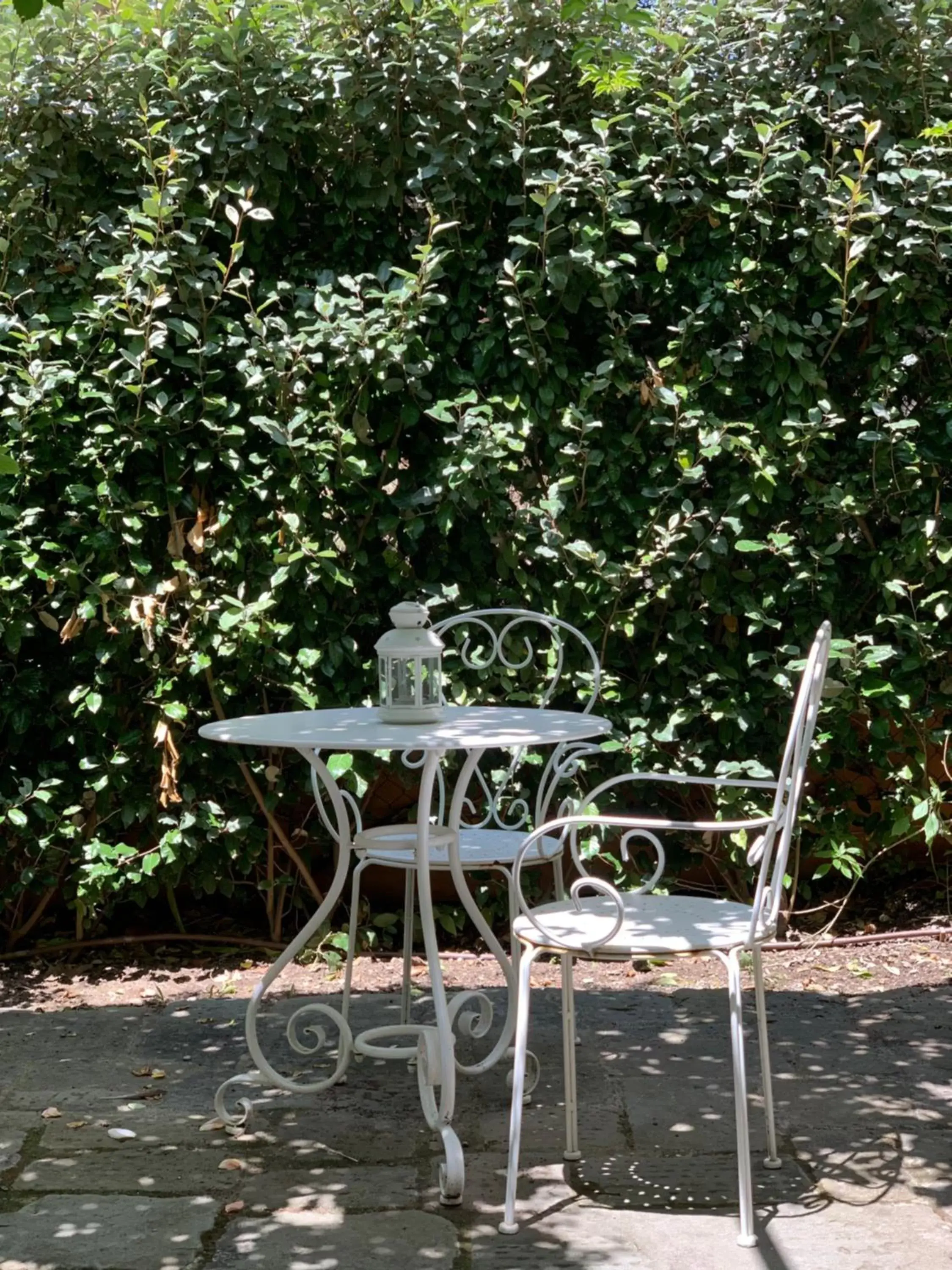 Patio in La Coroncina Lodging