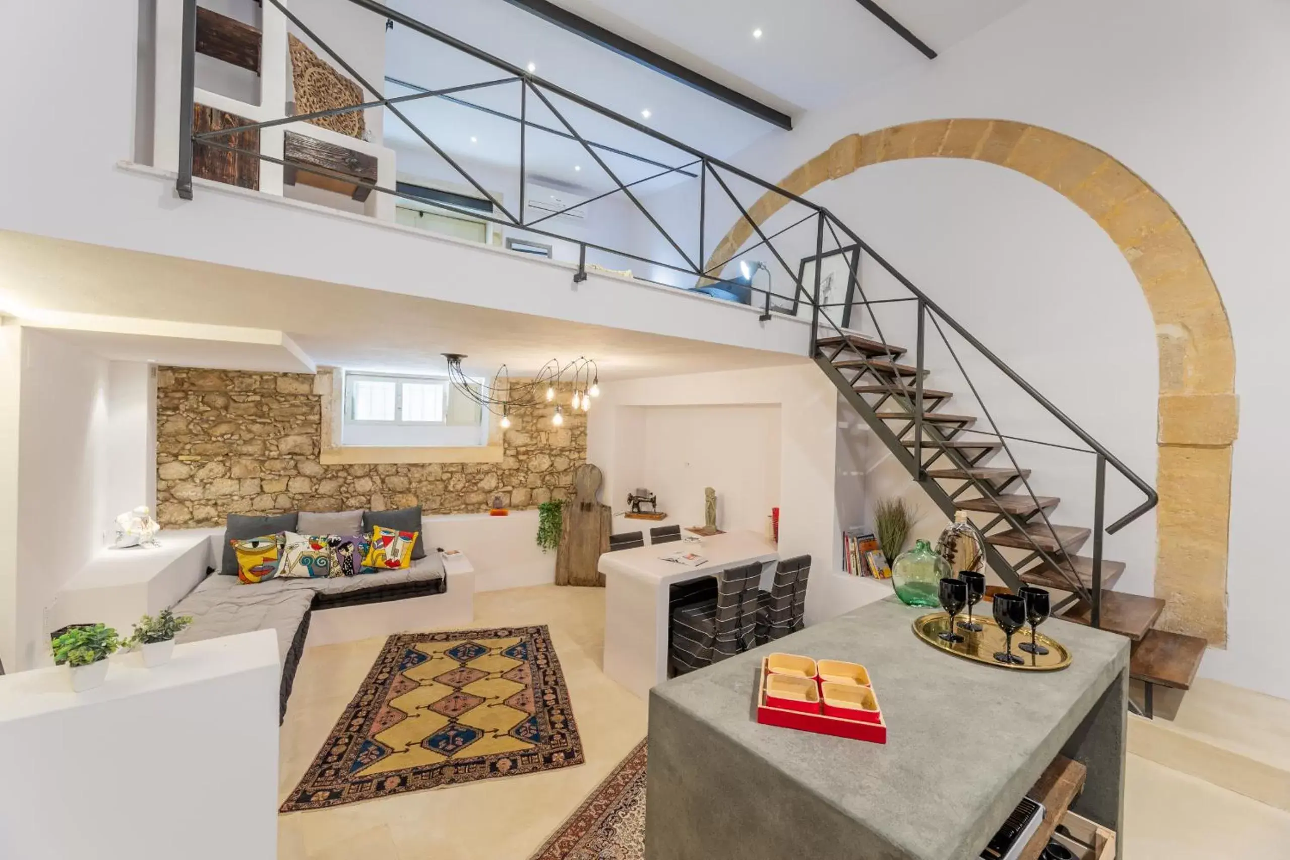 Property building, Kitchen/Kitchenette in Casa Teia, Exclusive Loft in Ortigia