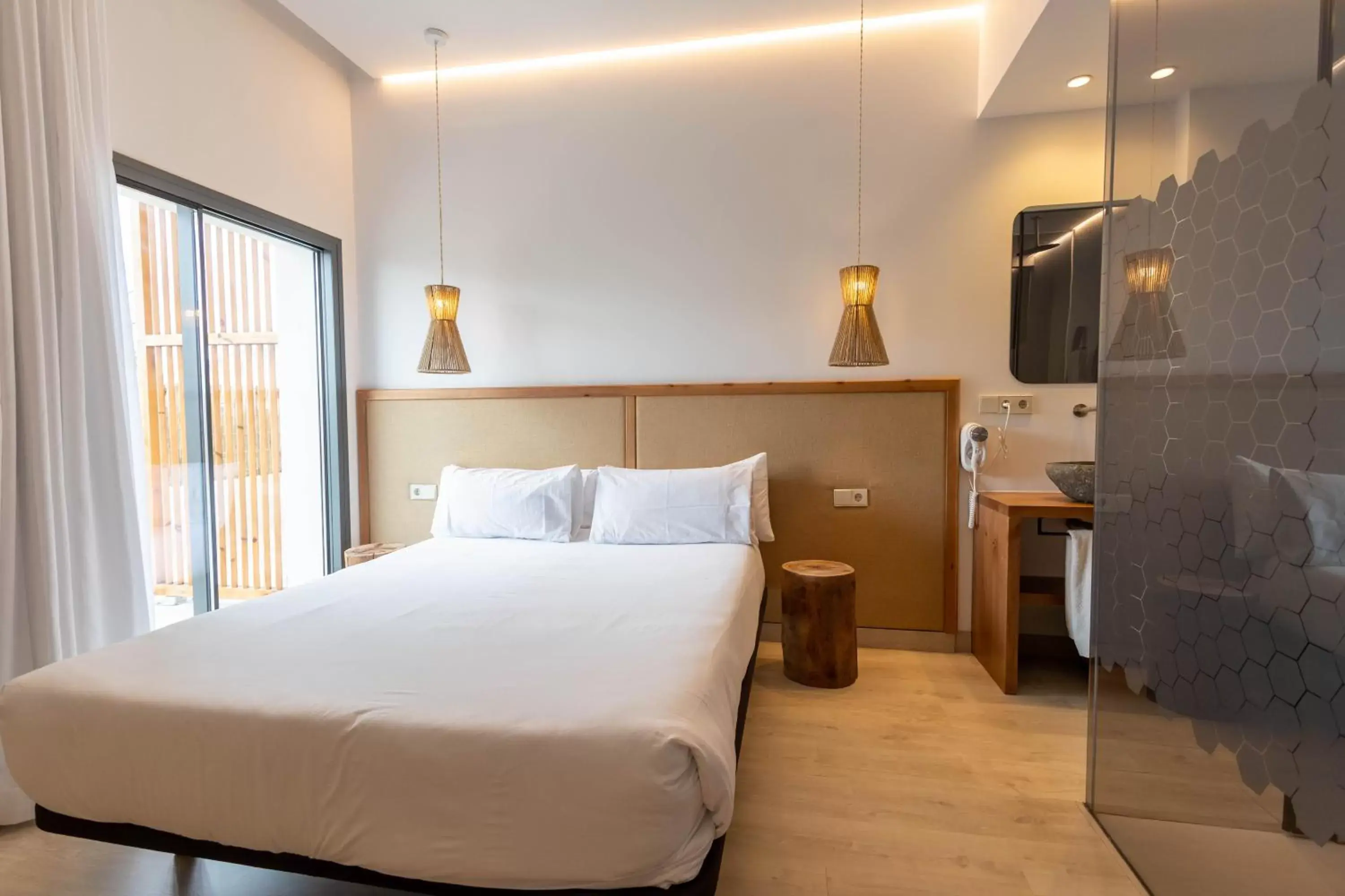 Bedroom, Bed in Play Hotel Ibiza - Adults Only