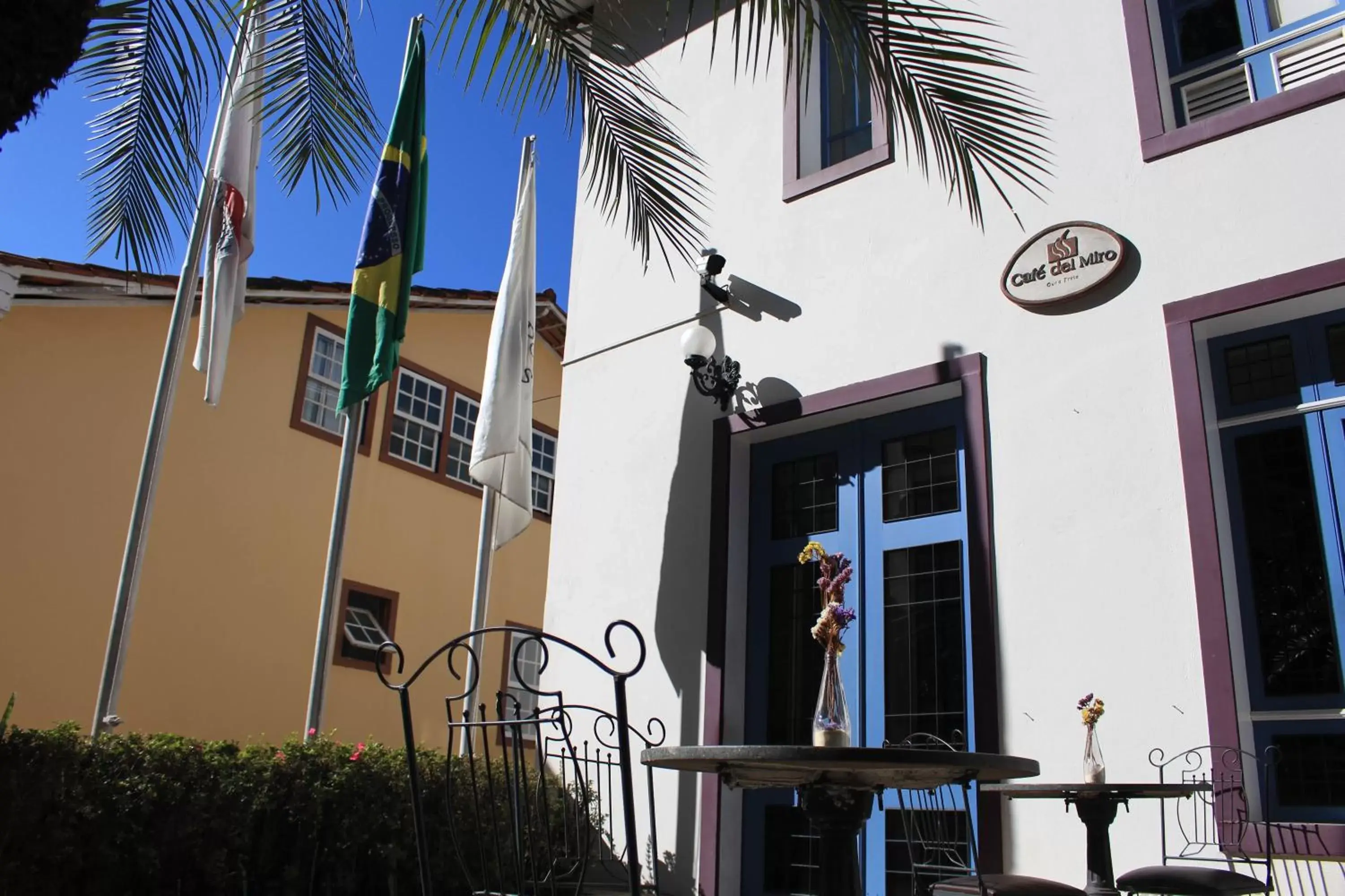 Lounge or bar, Patio/Outdoor Area in Hotel Pousada Minas Gerais