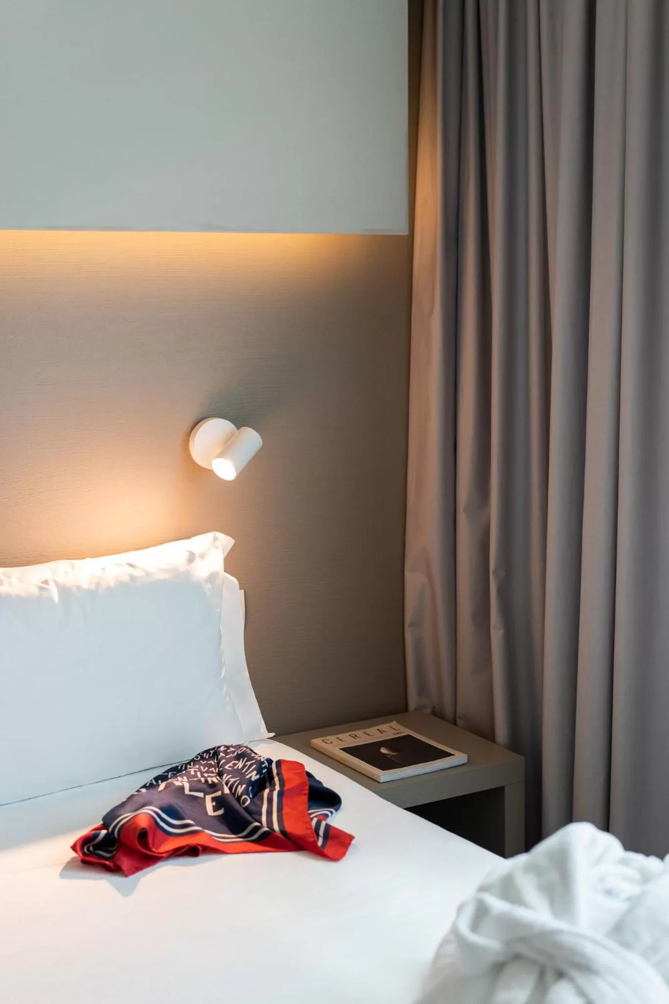 Decorative detail, Bed in Hotel Glance In Florence