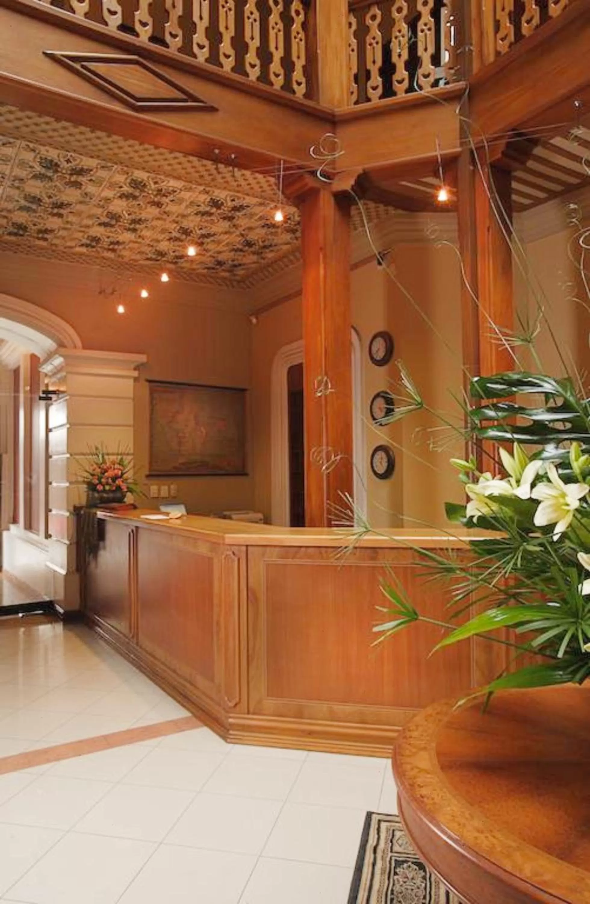 Lobby or reception in Hotel Carvallo