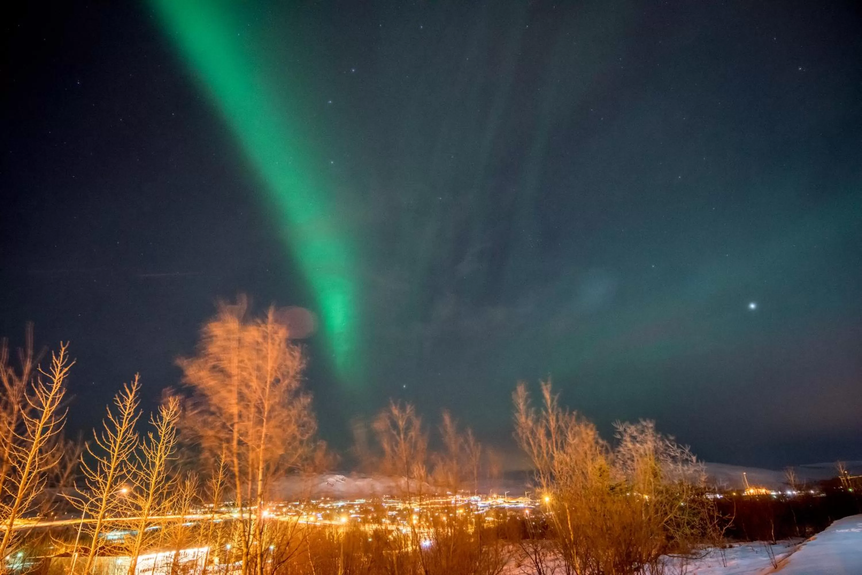 Natural landscape in Hotel Laxnes