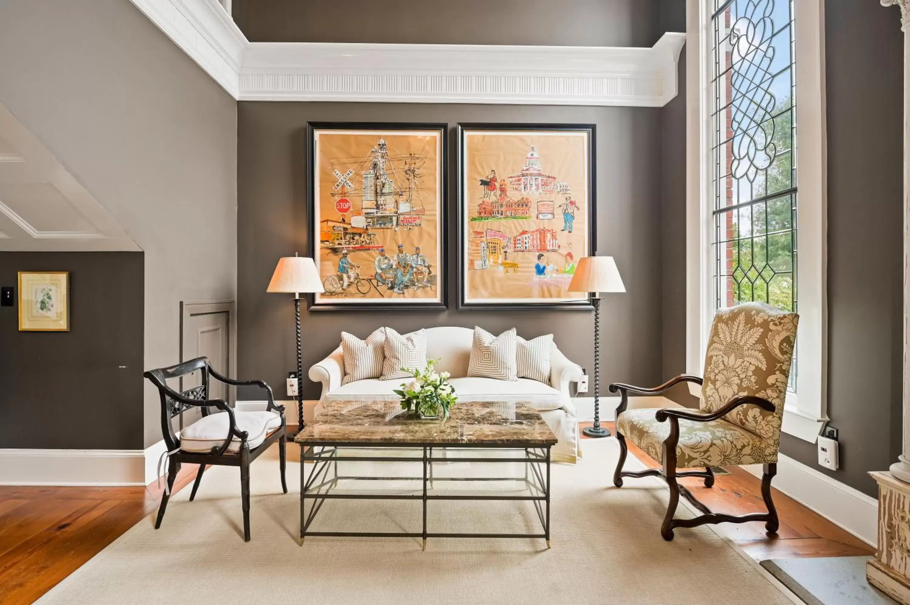 Lobby or reception, Seating Area in The James Madison Inn