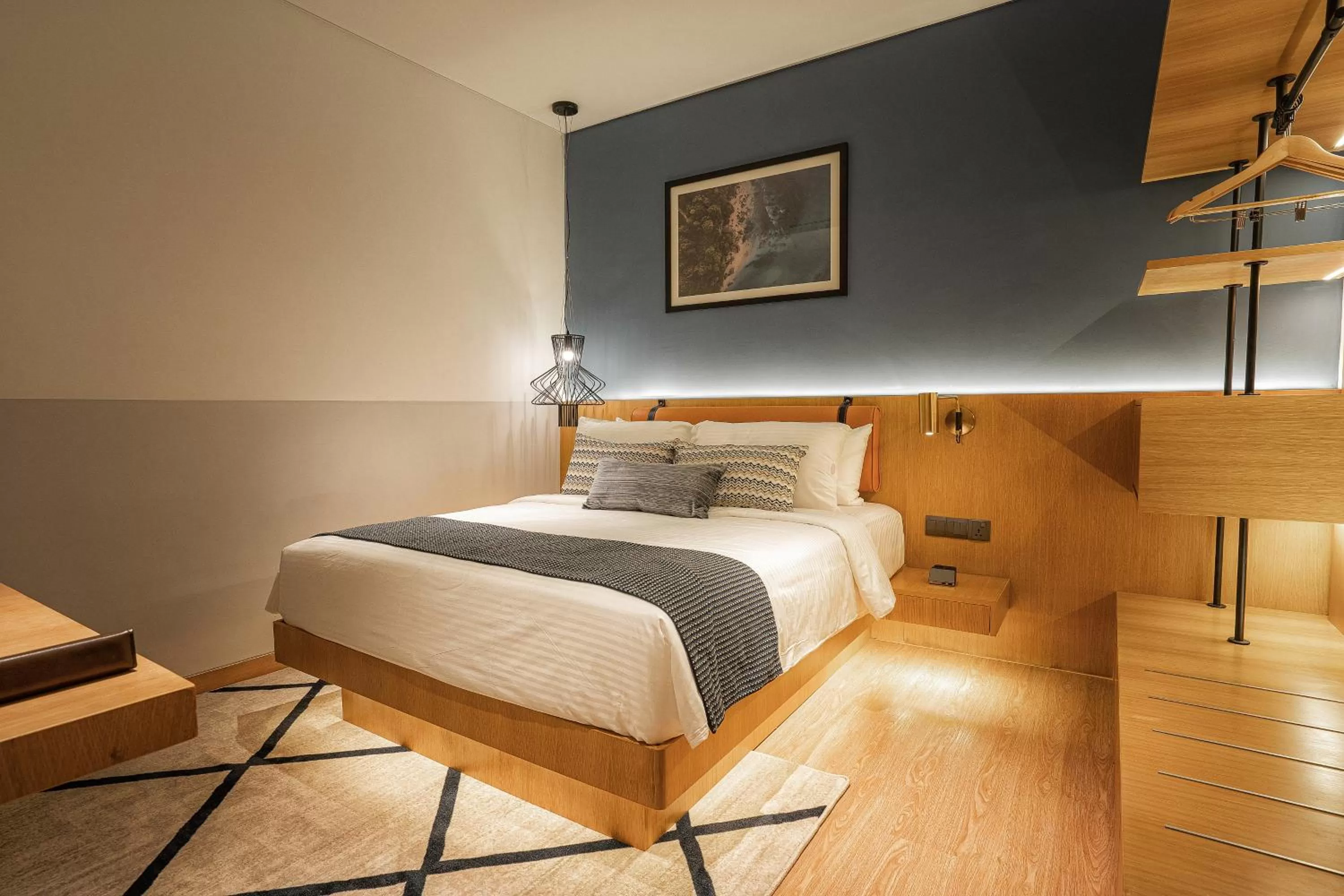 Bed in Macalister Hotel Managed by The Ascott Limited