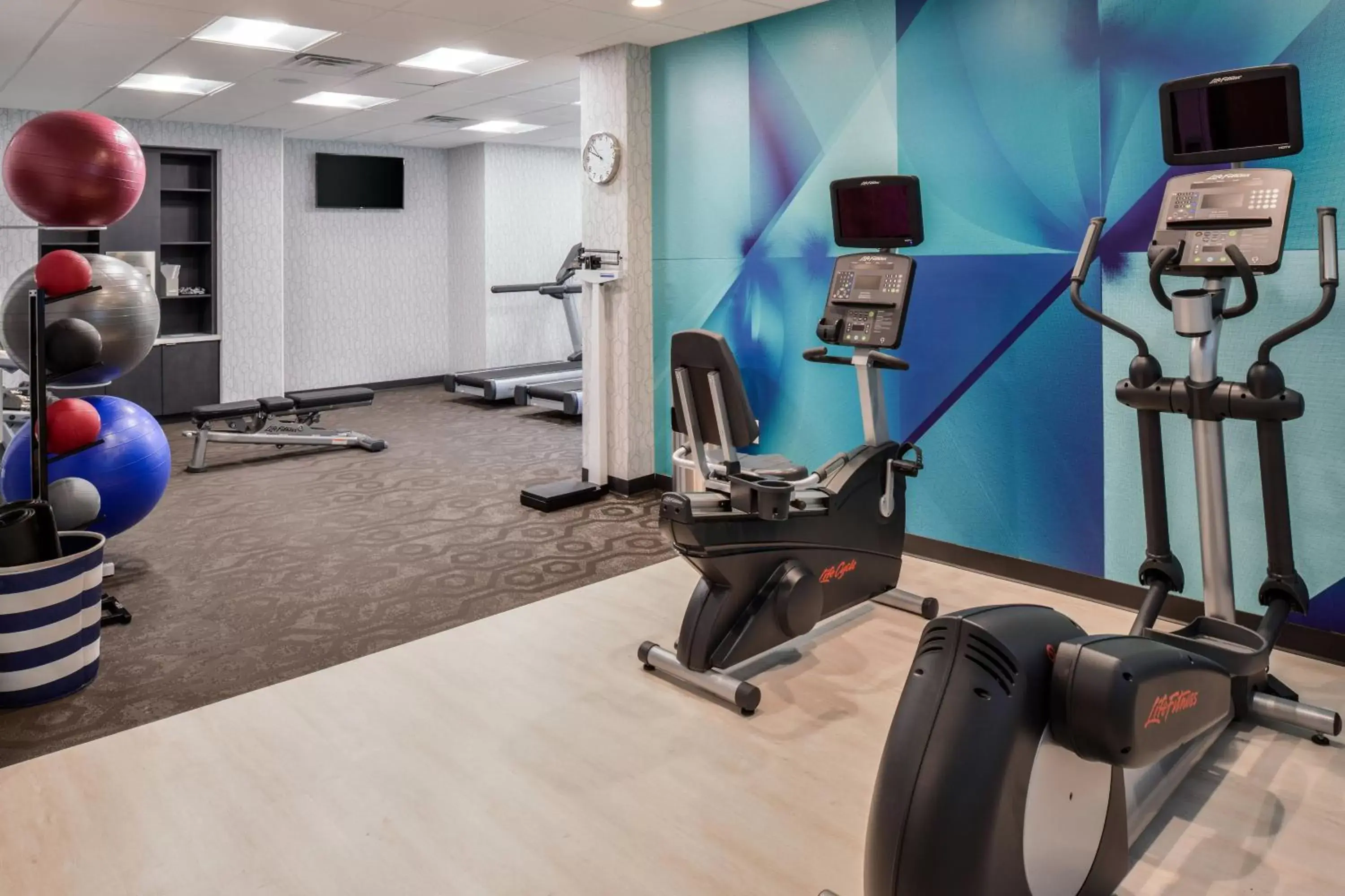 Fitness centre/facilities, Fitness Center/Facilities in Fairfield Inn & Suites by Marriott Raleigh Cary