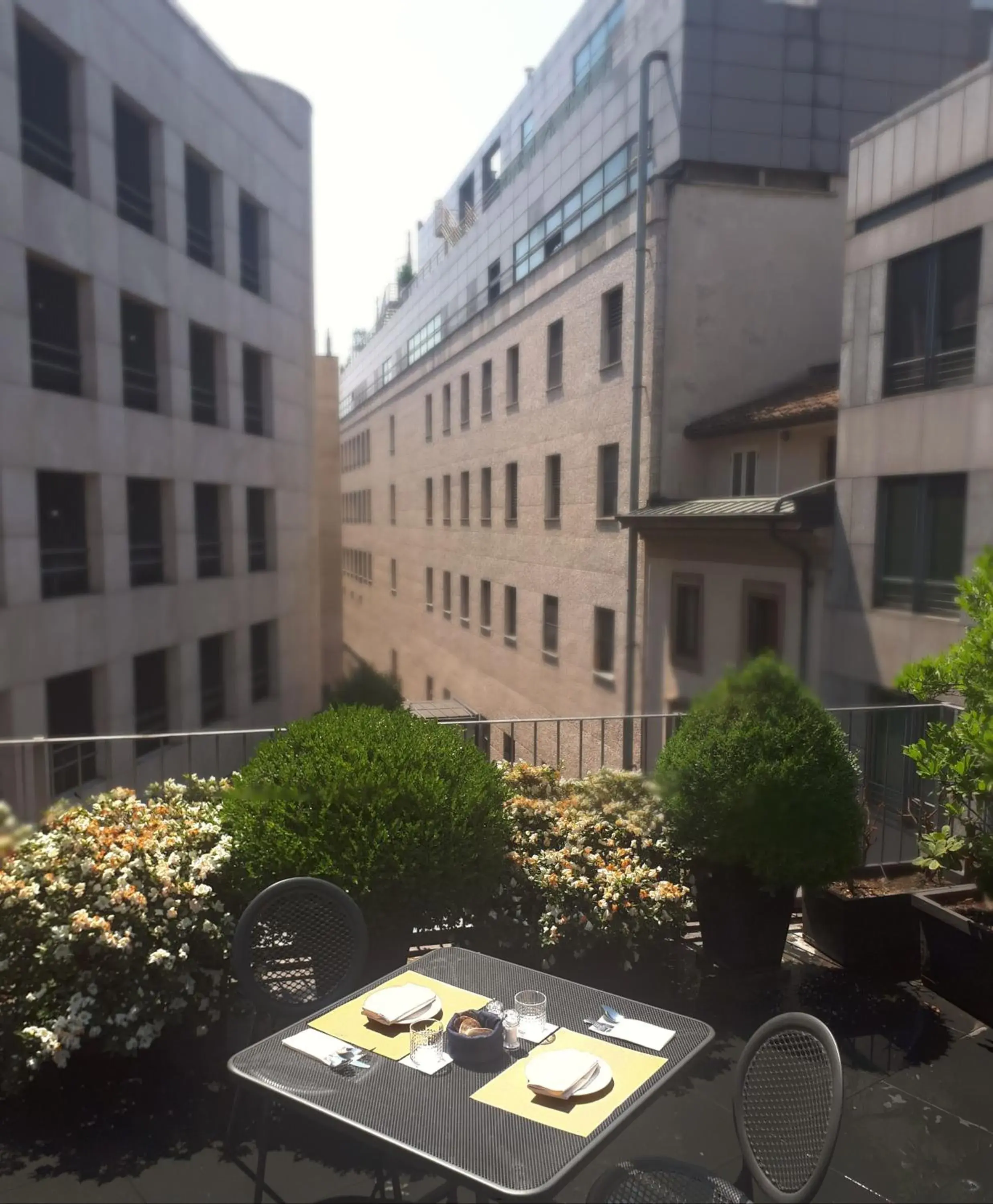 Patio in The Street Milano Duomo | a Design Boutique Hotel