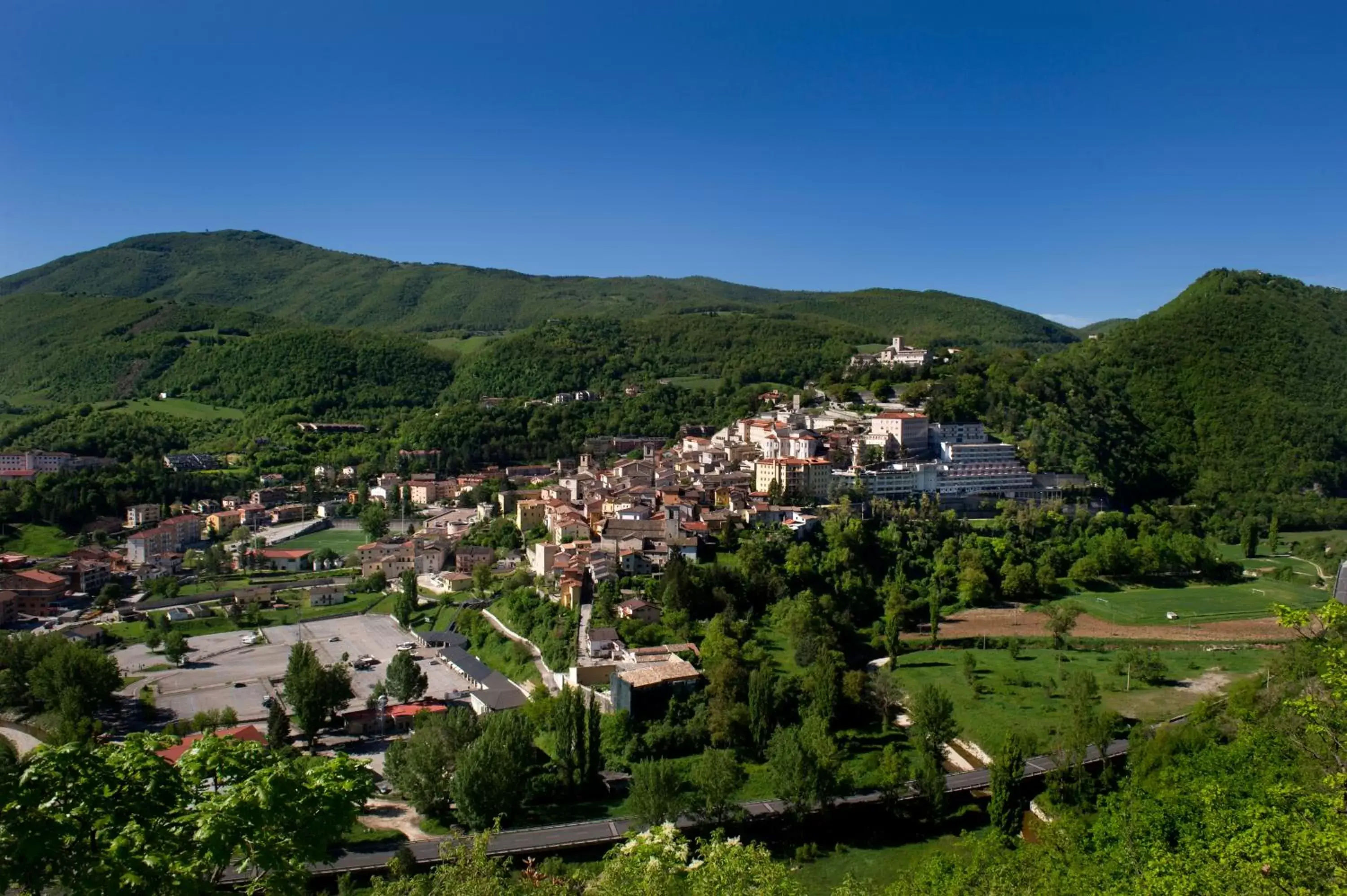 Bird's eye view, Bird's-eye View in Hotel Delle Rose