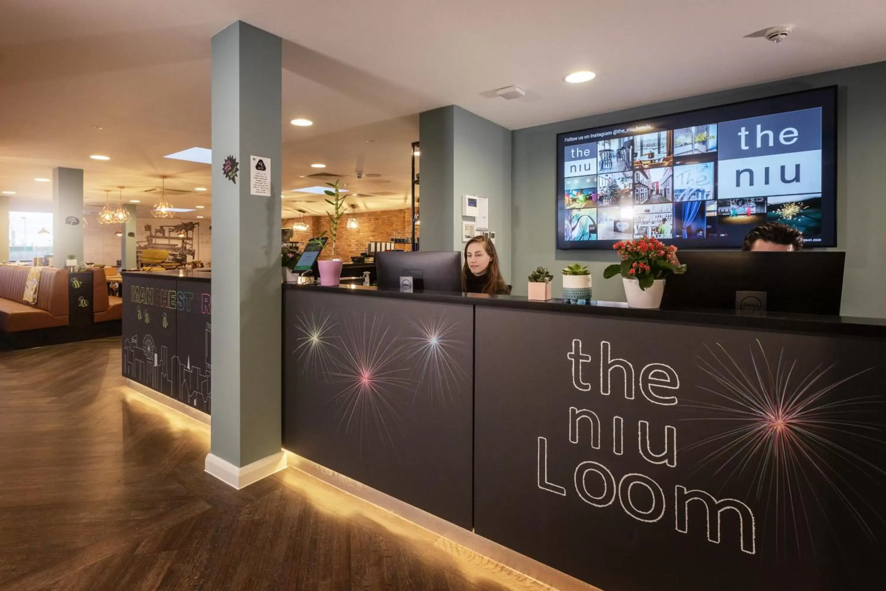 Lobby or reception in the niu Loom