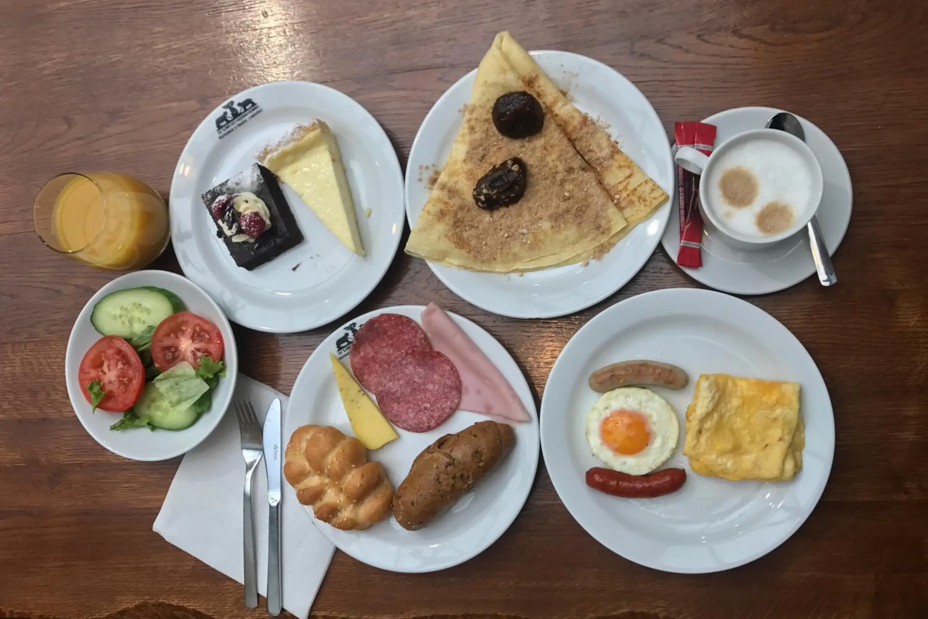 Buffet breakfast, Breakfast in U Medvidku-Brewery Hotel