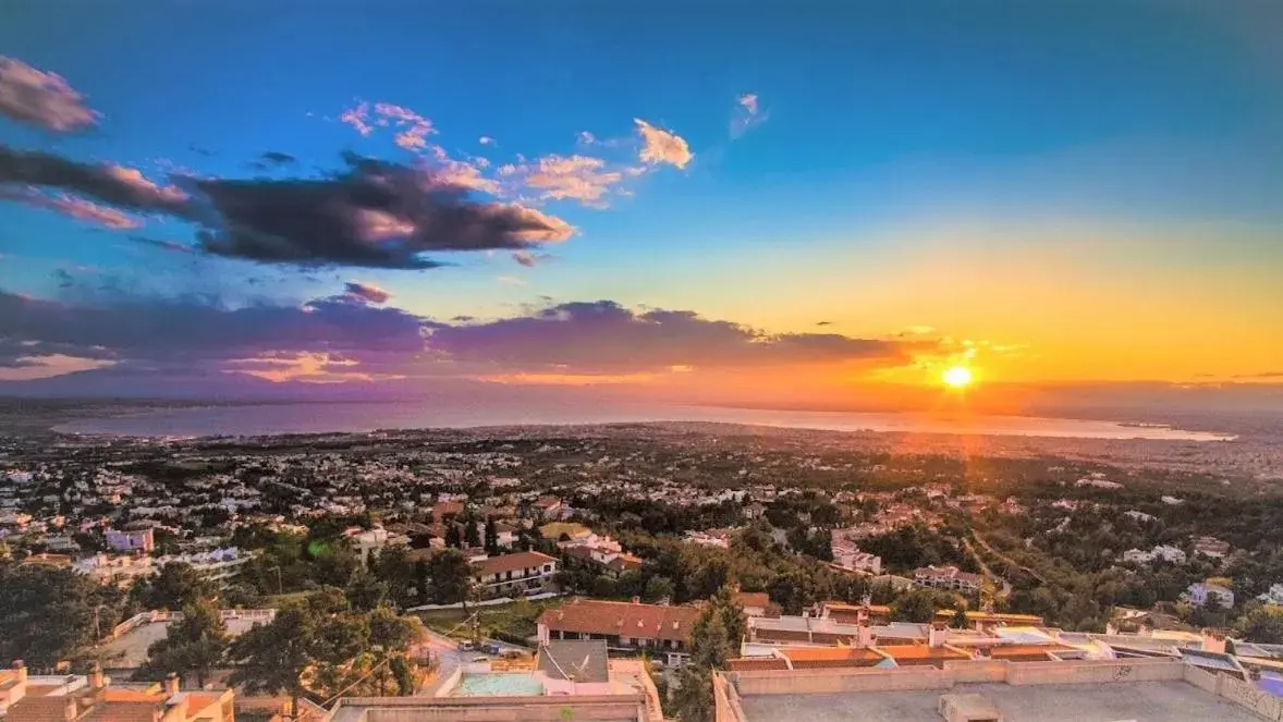 City view, Bird's-eye View in Hotel Panorama