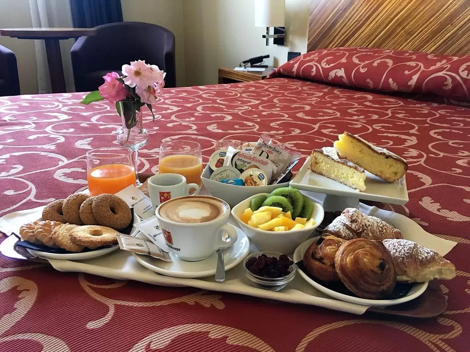 Food close-up, Breakfast in MH Hotel Piacenza Fiera
