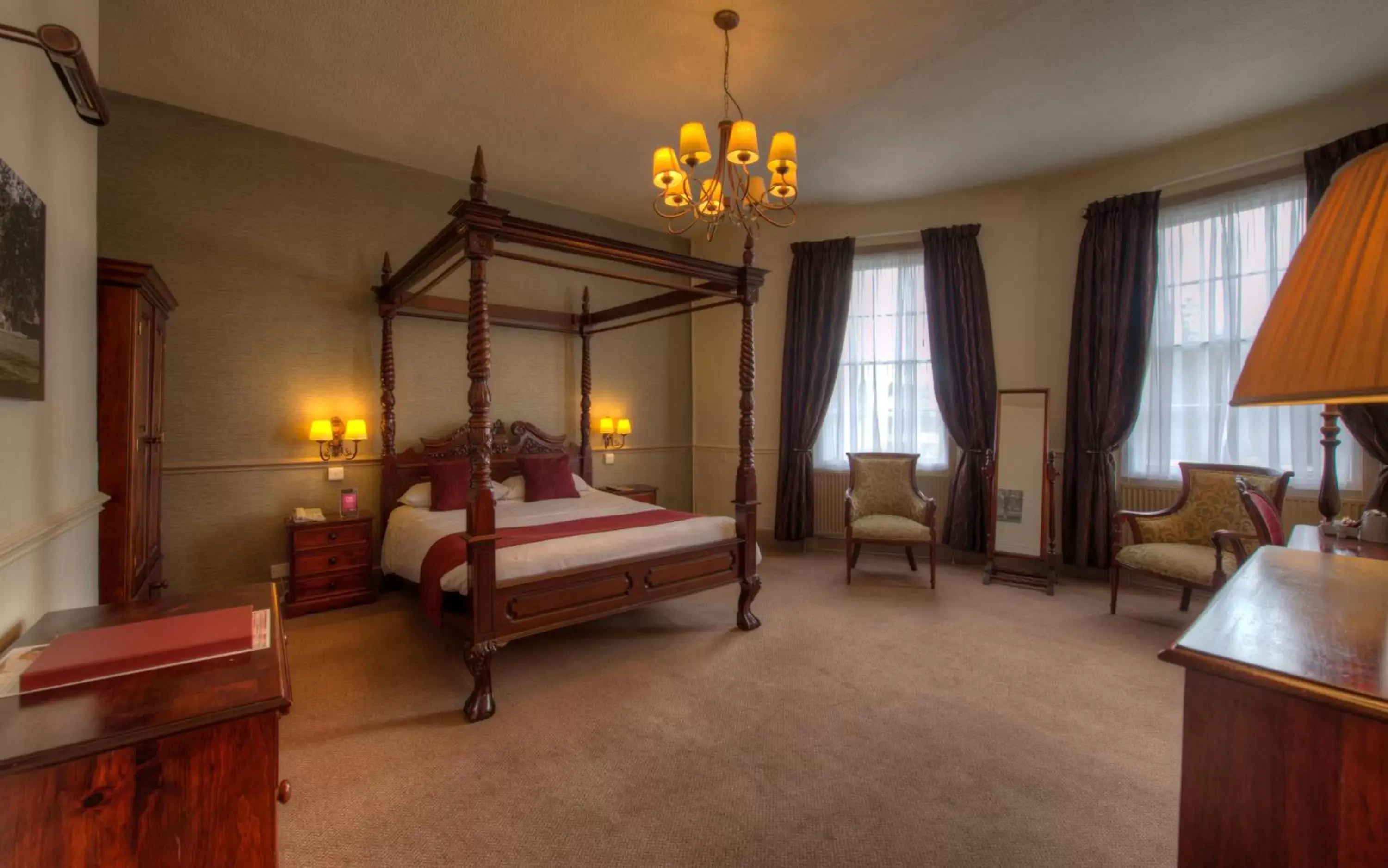 Bed in Himley House by Chef & Brewer Collection