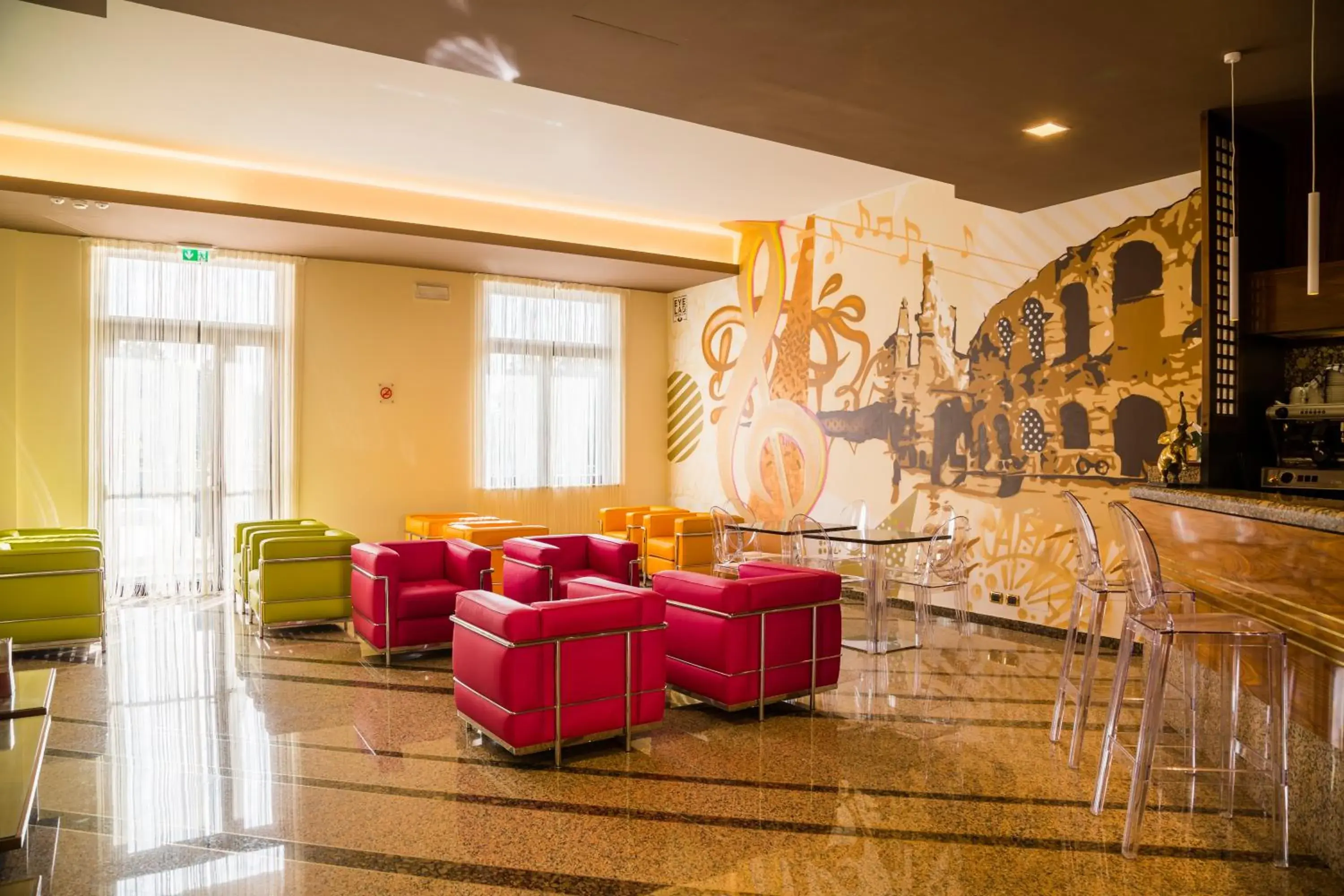 Lobby or reception in Hotel Brandoli