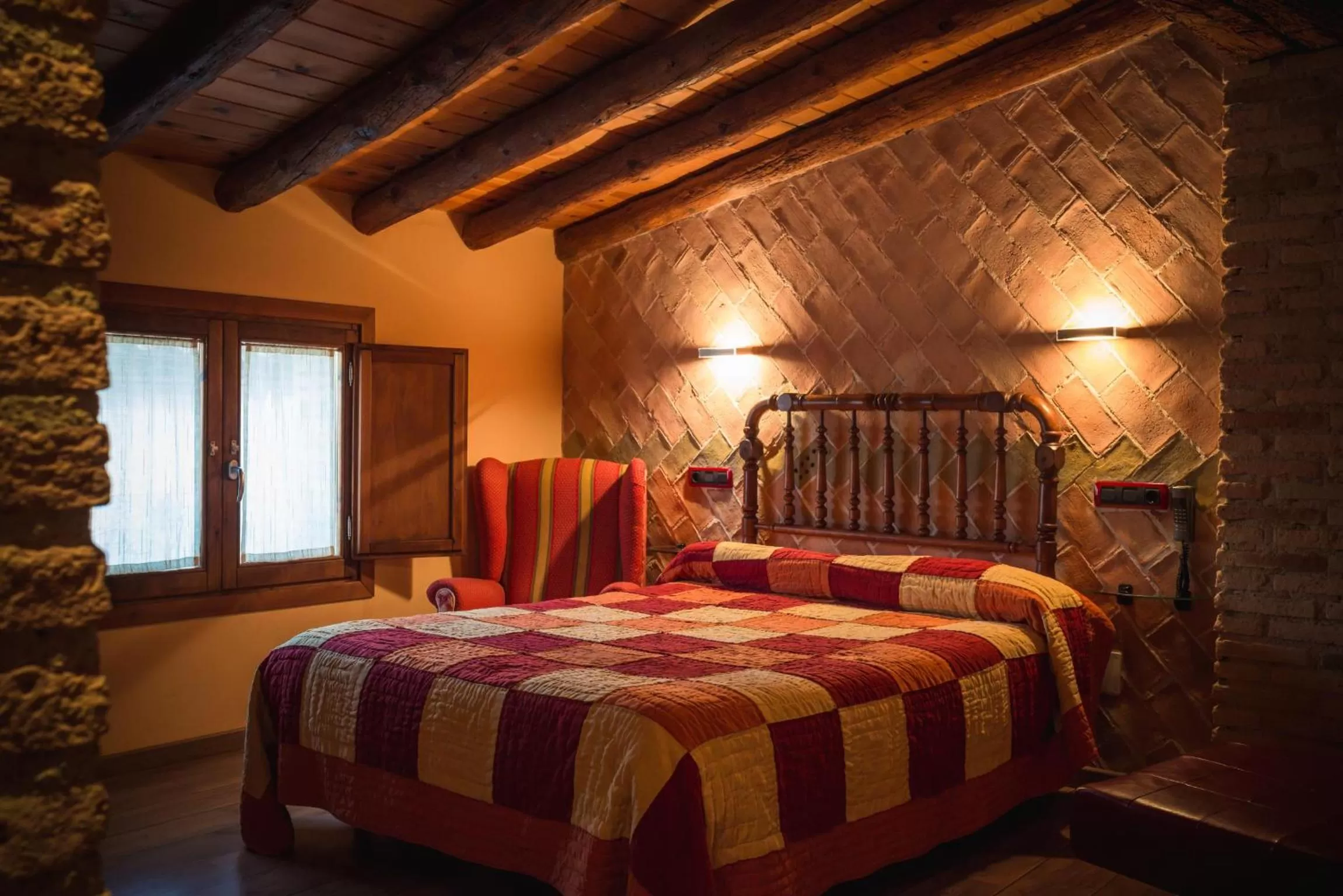 Bedroom, Bed in A Corona del Reino