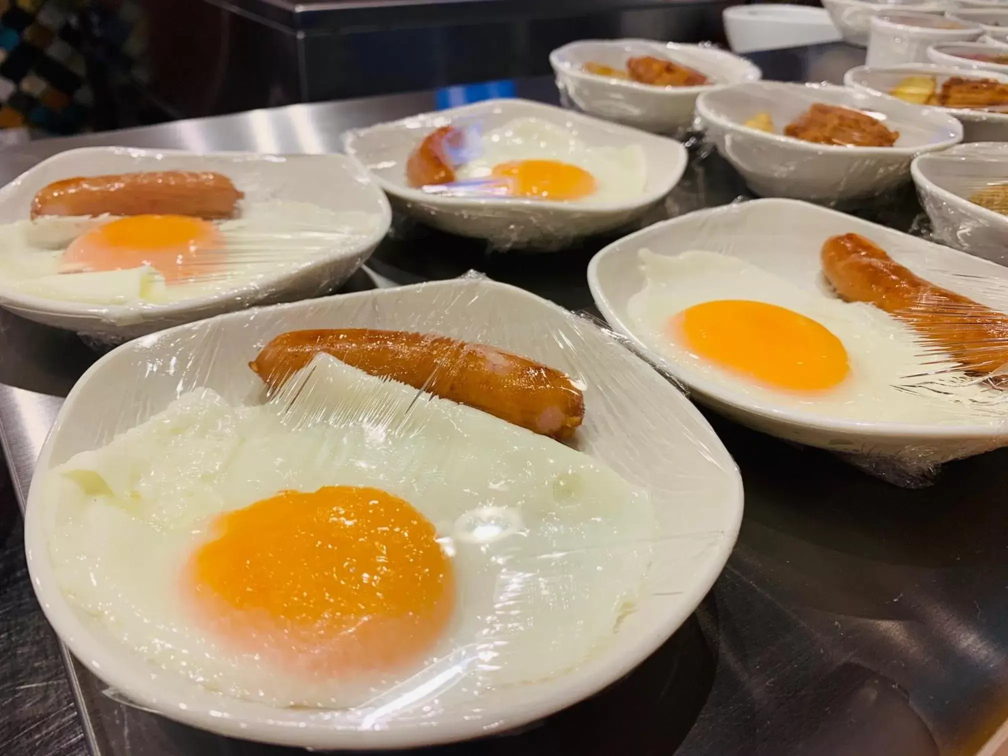 Breakfast in Tennen Onsen Taho-no-Yu Dormy Inn Niigata