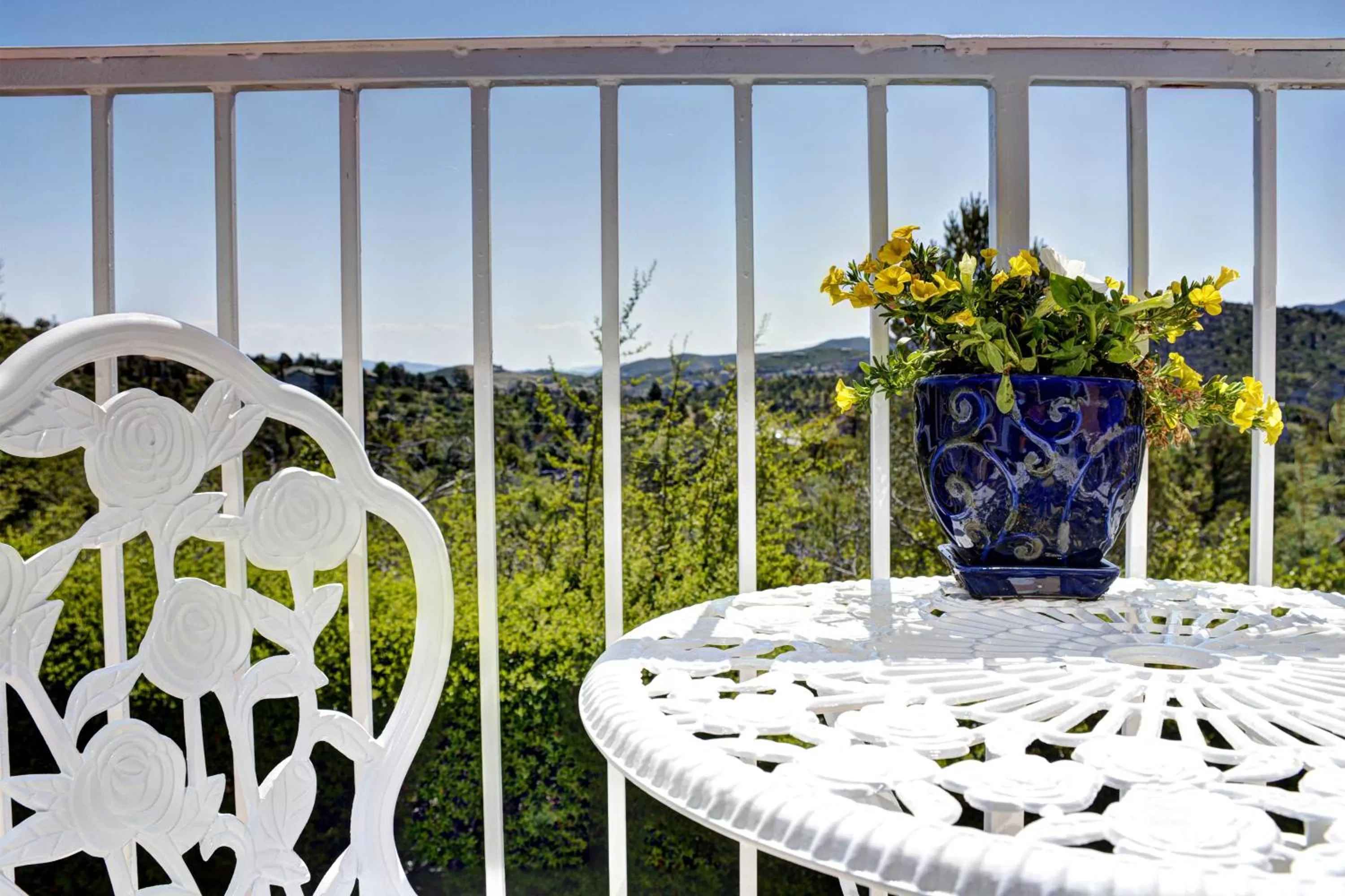 Patio in Forest Villas Hotel