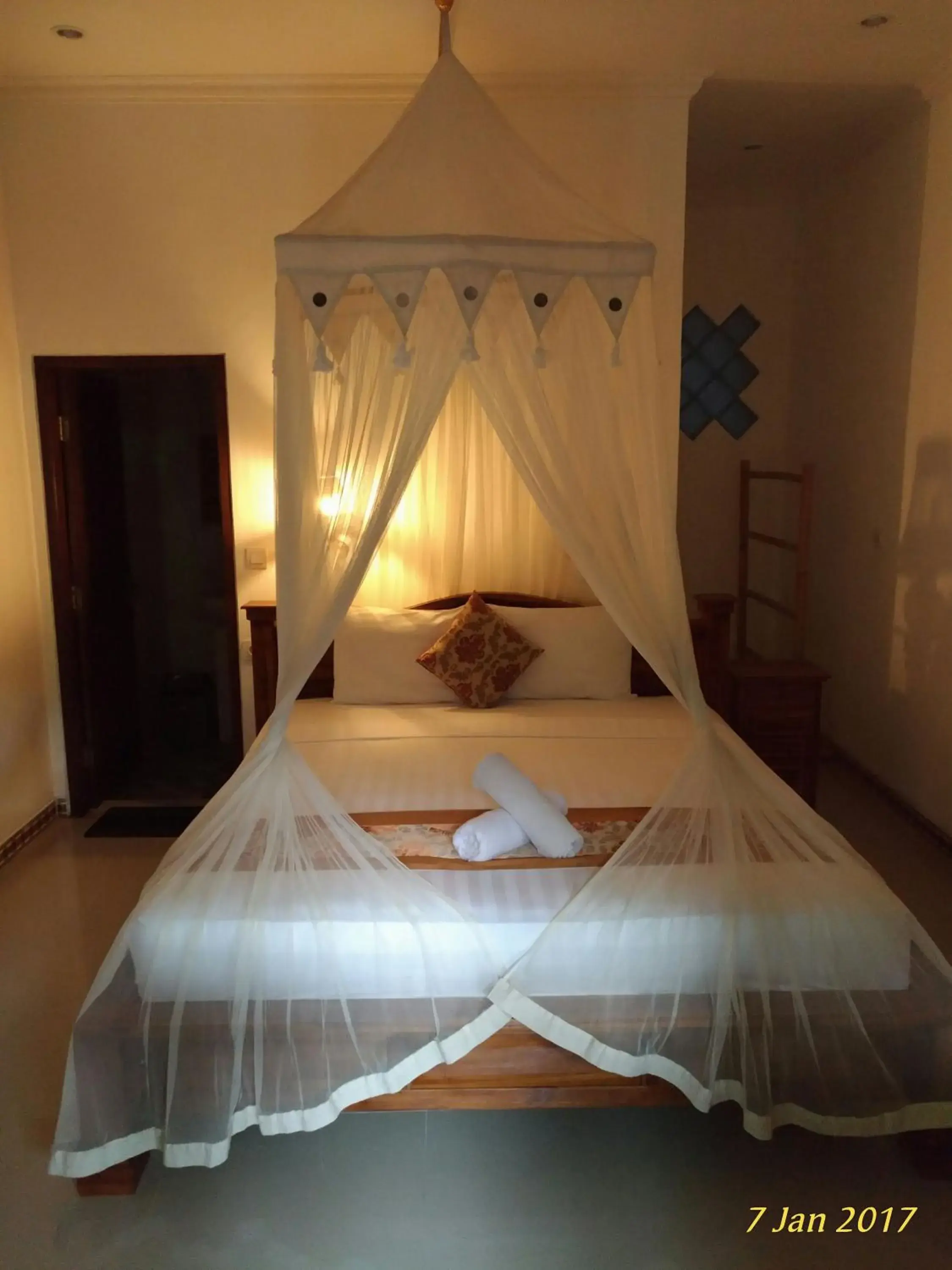 Bed in Praety Home Stay