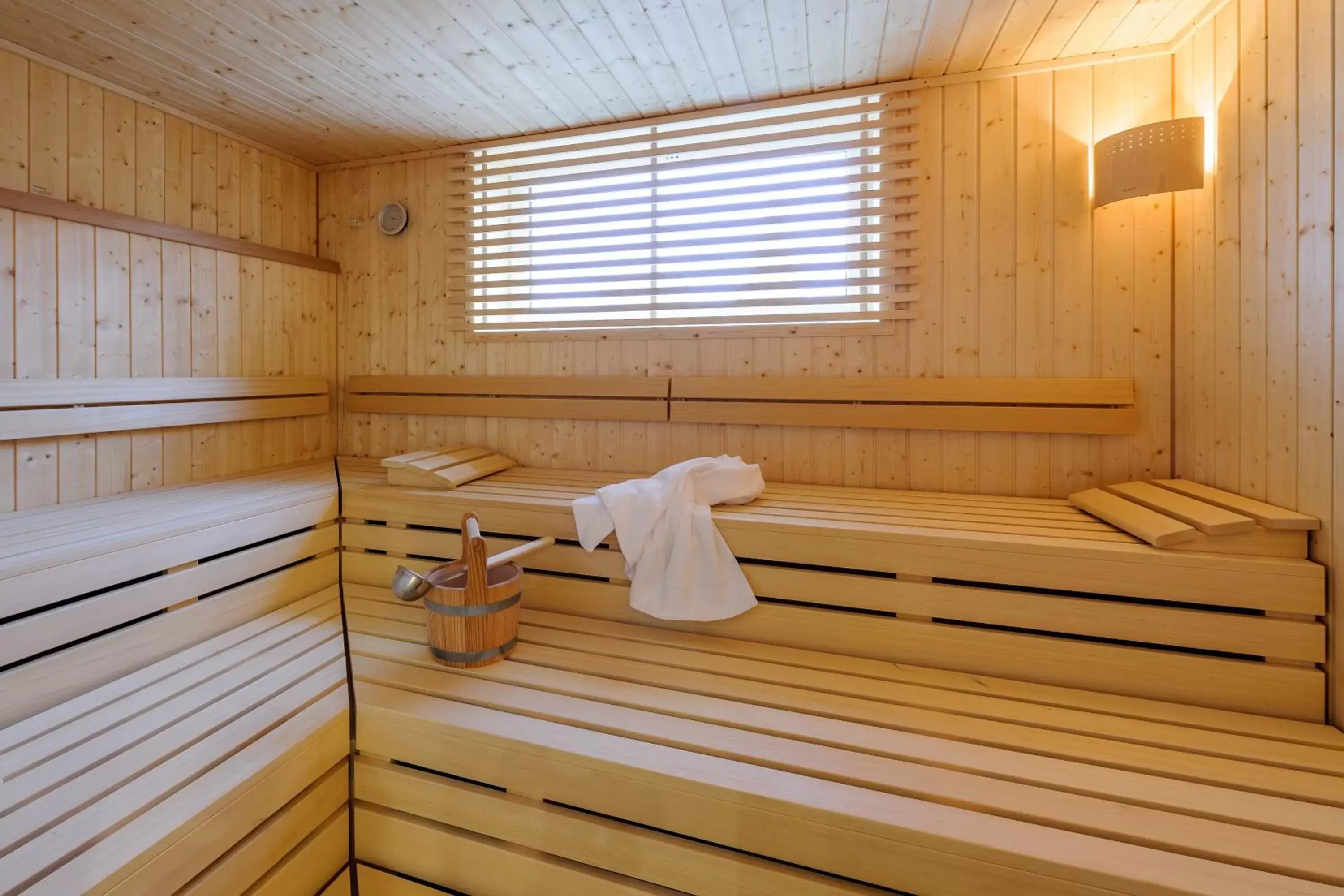 Sauna in Novotel München City Arnulfpark