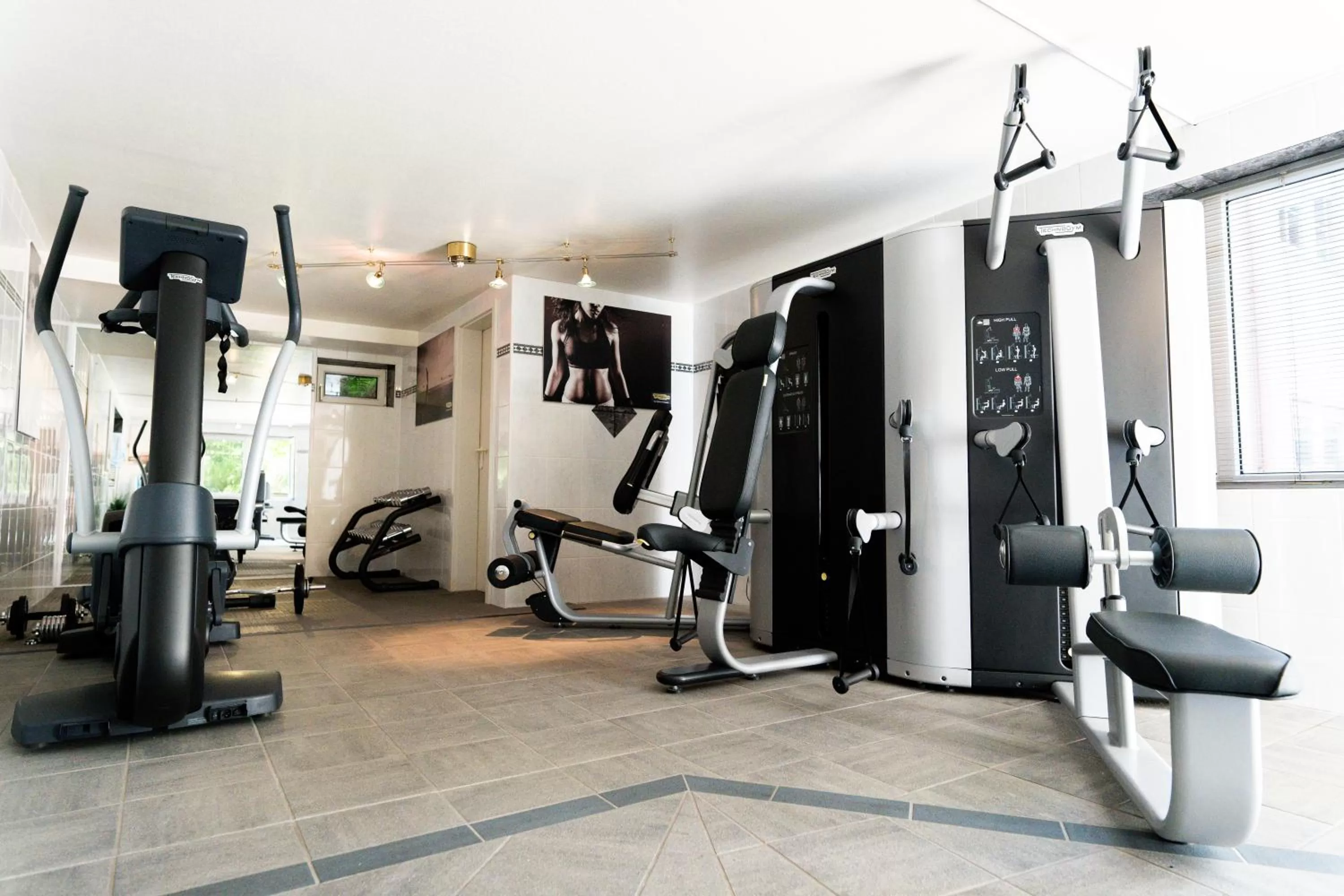 Fitness centre/facilities in Hotel Christel