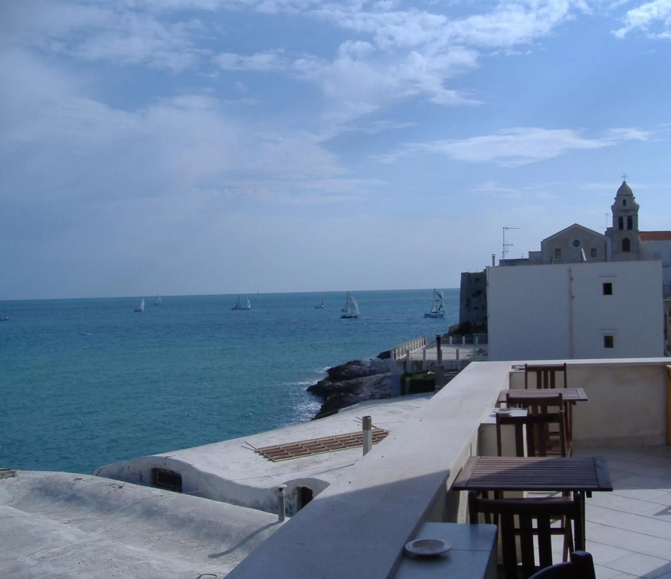 Balcony/Terrace in Rocca Sul Mare Hotel
