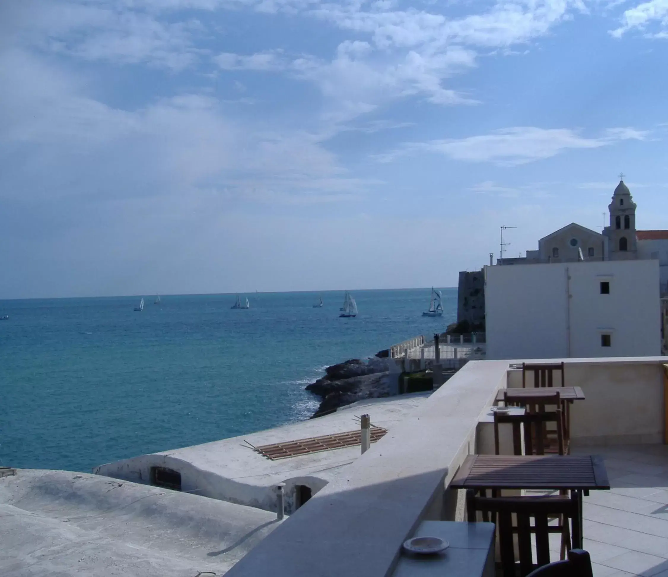 Balcony/Terrace in Rocca Sul Mare Hotel