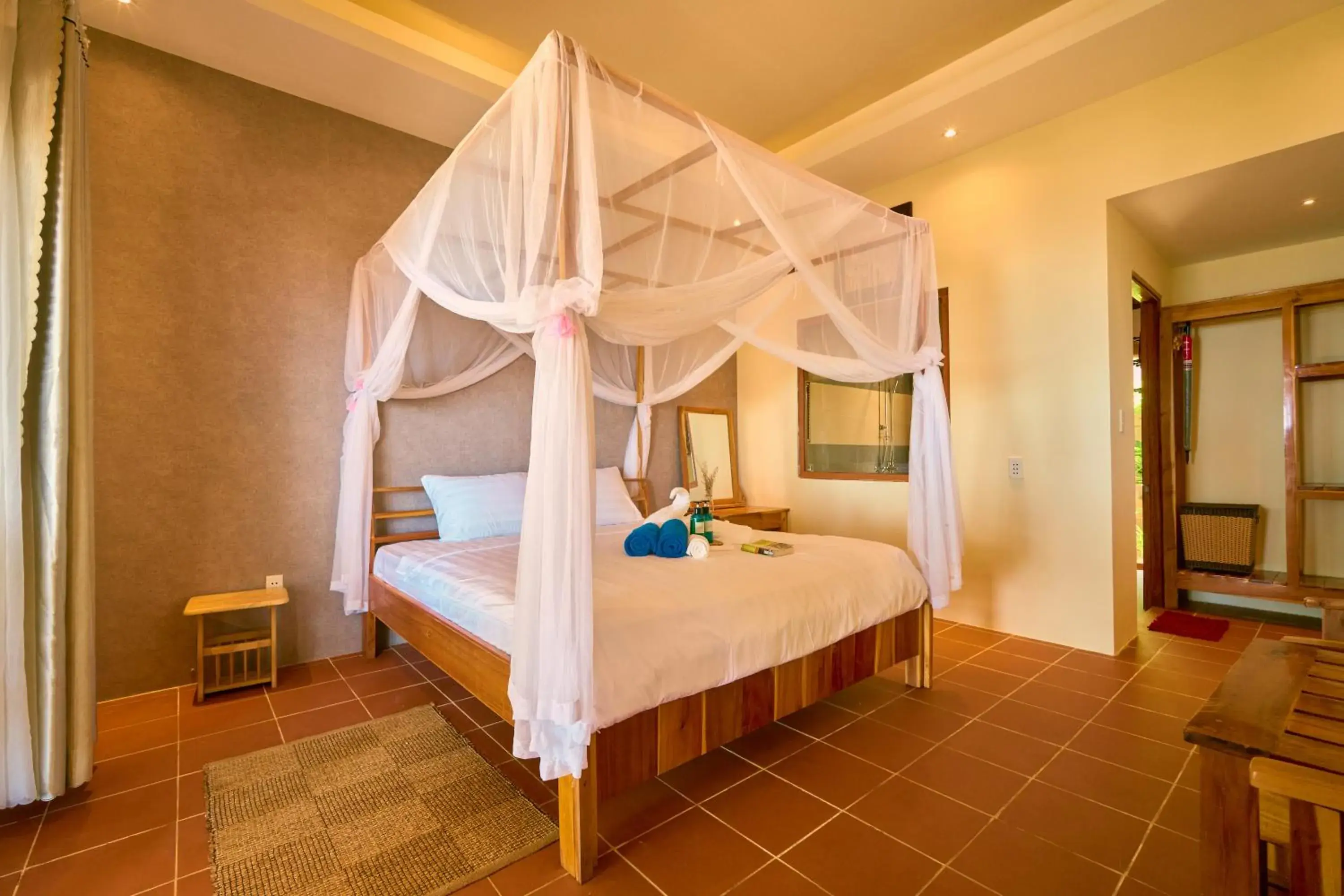 Bedroom, Bed in Wild Beach Phu Quoc Resort