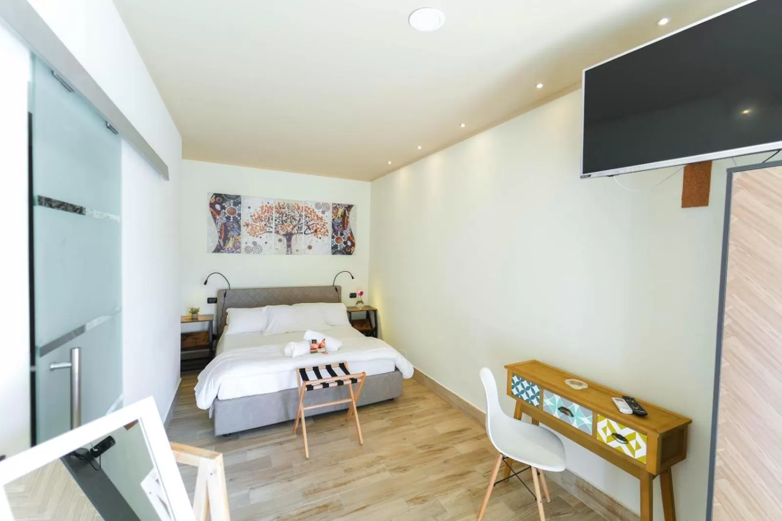 Bed in paradise suite