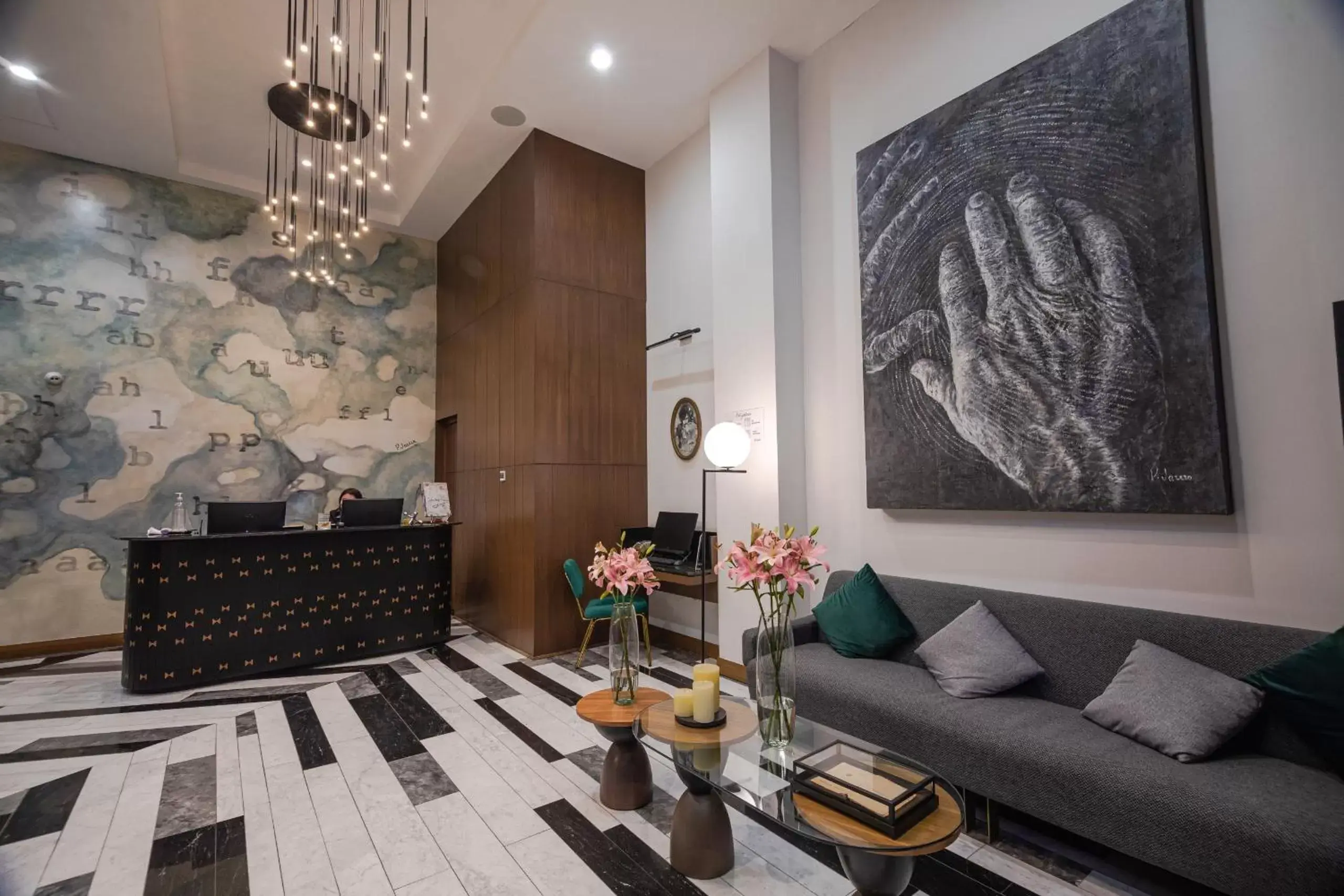 Lobby or reception, Seating Area in Becquer Hotel Guadalajara